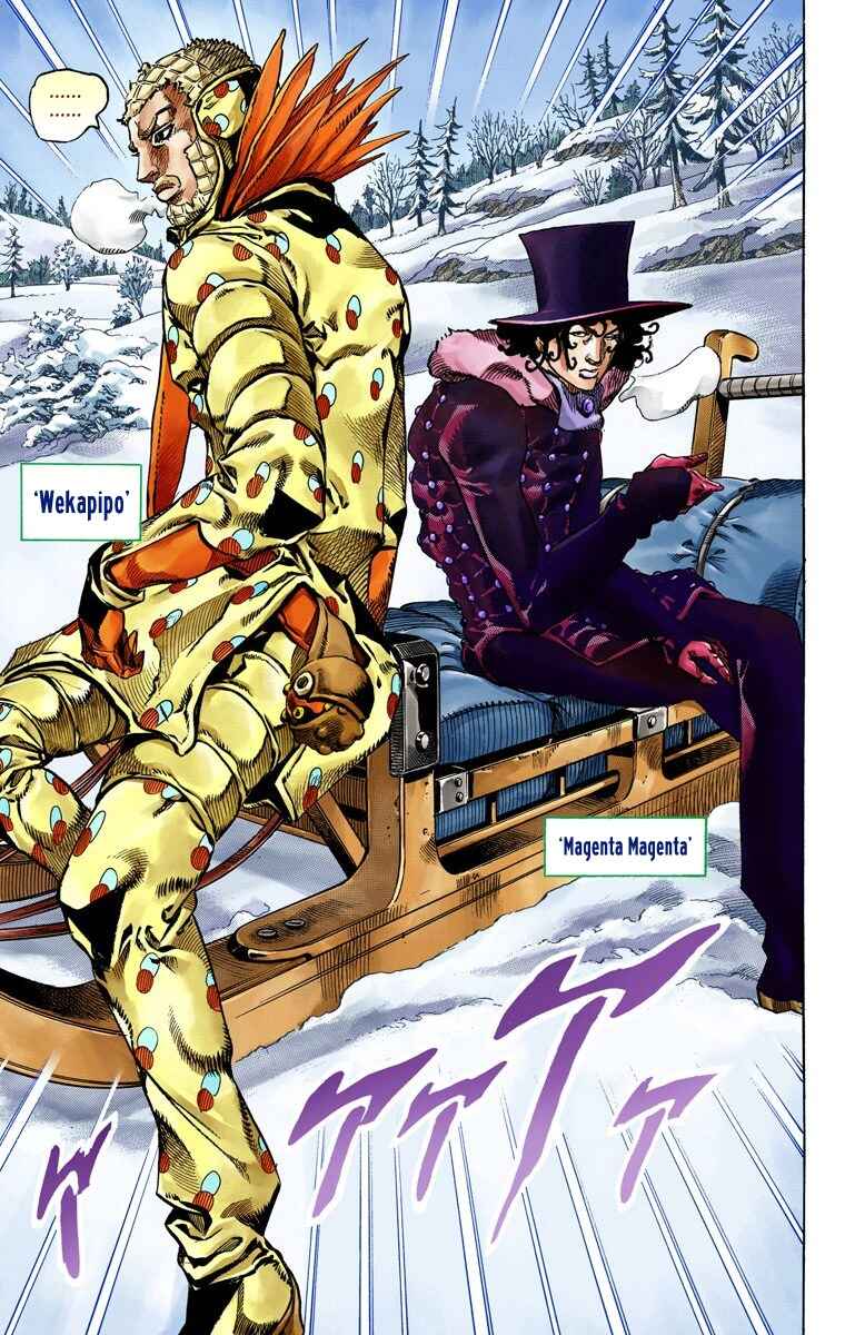 JoJo no Kimyou na Bouken: Part 7 - Steel Ball Run Color-ban Chapter 51 - Page 21