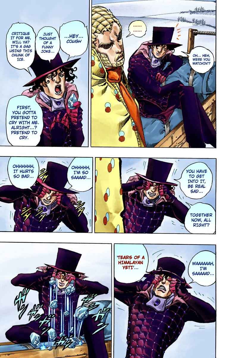 JoJo no Kimyou na Bouken: Part 7 - Steel Ball Run Color-ban Chapter 51 - Page 23