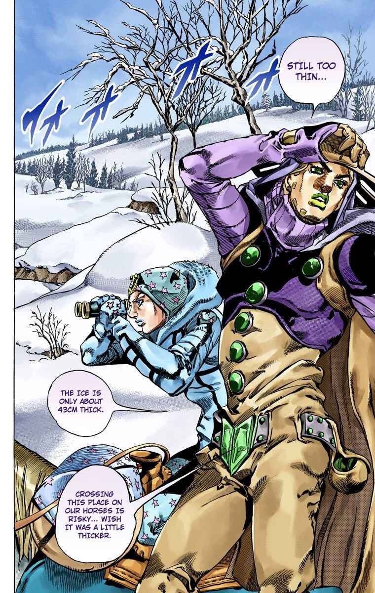 JoJo no Kimyou na Bouken: Part 7 - Steel Ball Run Color-ban Chapter 51 - Page 29