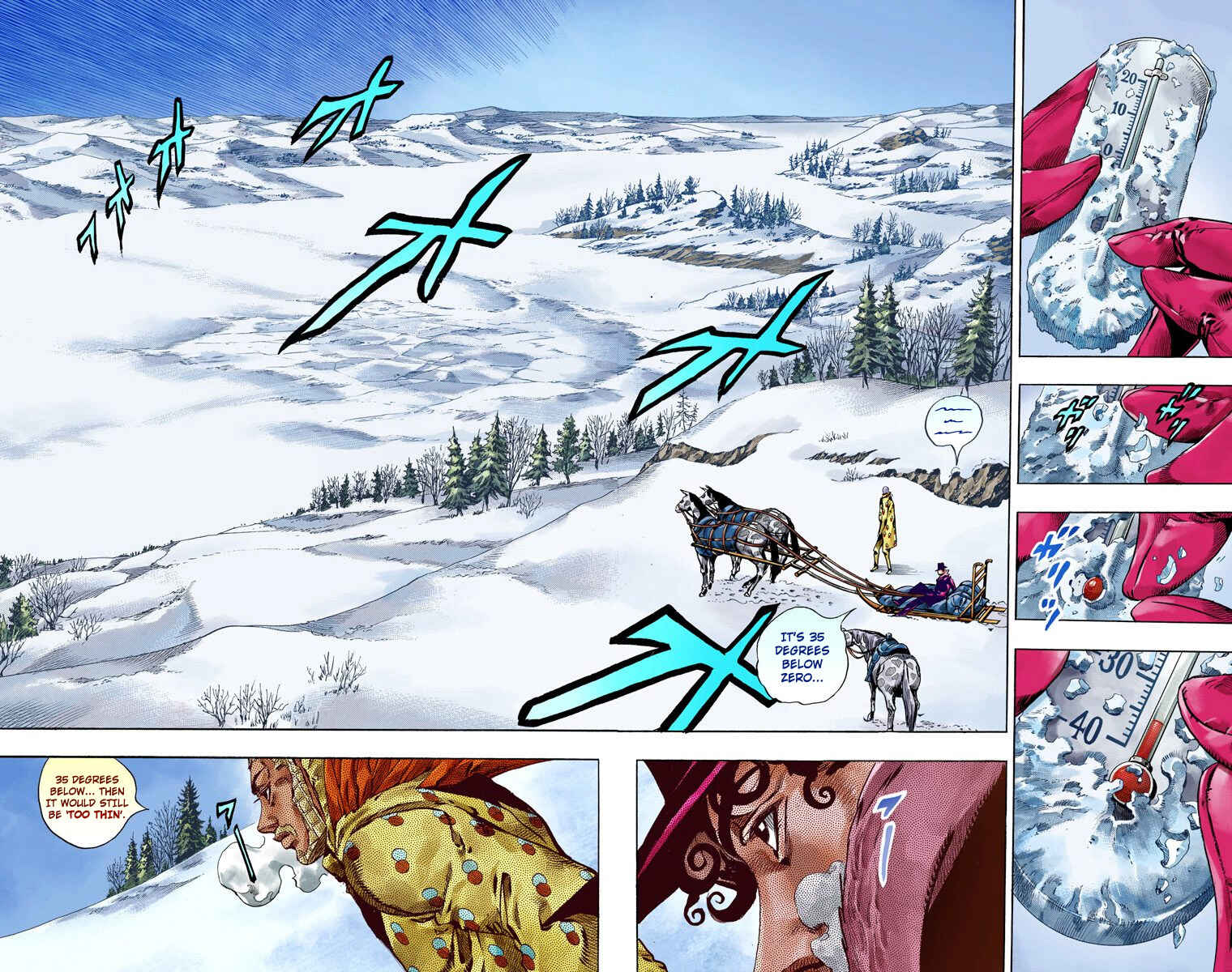 JoJo no Kimyou na Bouken: Part 7 - Steel Ball Run Color-ban Chapter 51 - Page 3