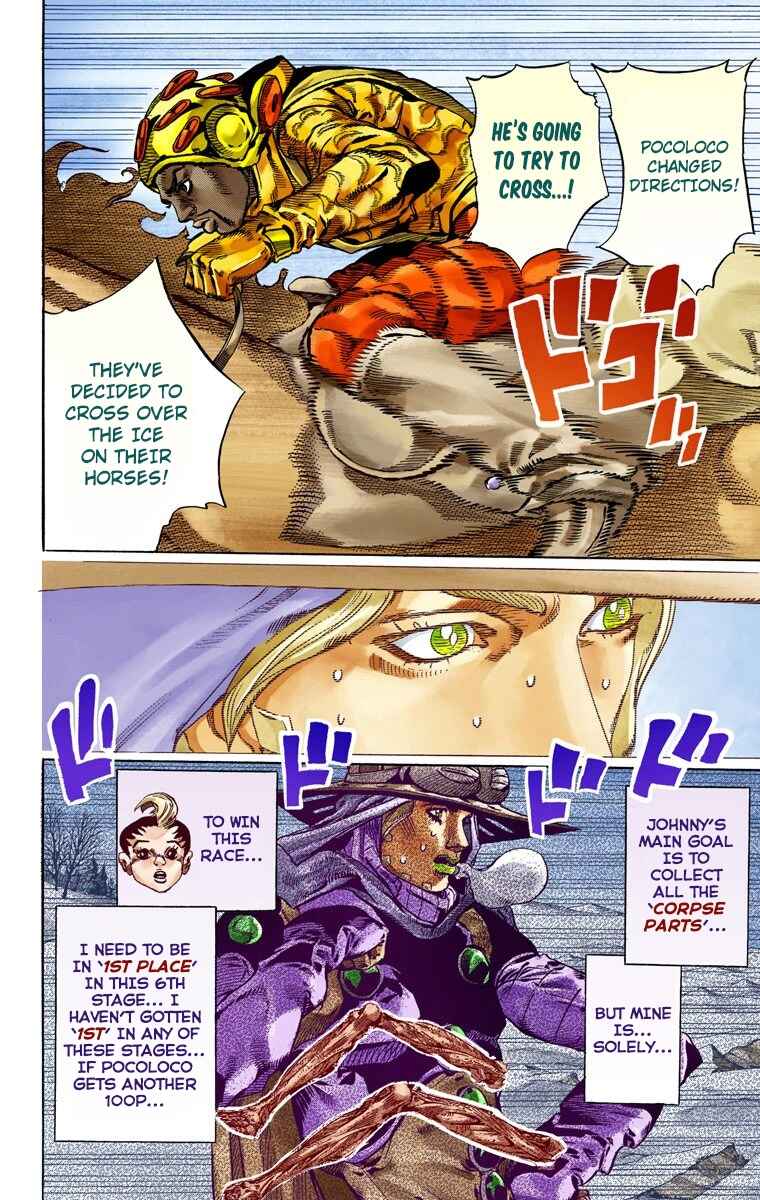 JoJo no Kimyou na Bouken: Part 7 - Steel Ball Run Color-ban Chapter 51 - Page 35