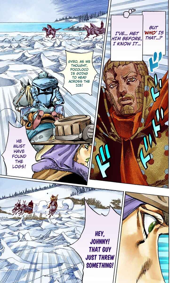 JoJo no Kimyou na Bouken: Part 7 - Steel Ball Run Color-ban Chapter 51 - Page 42