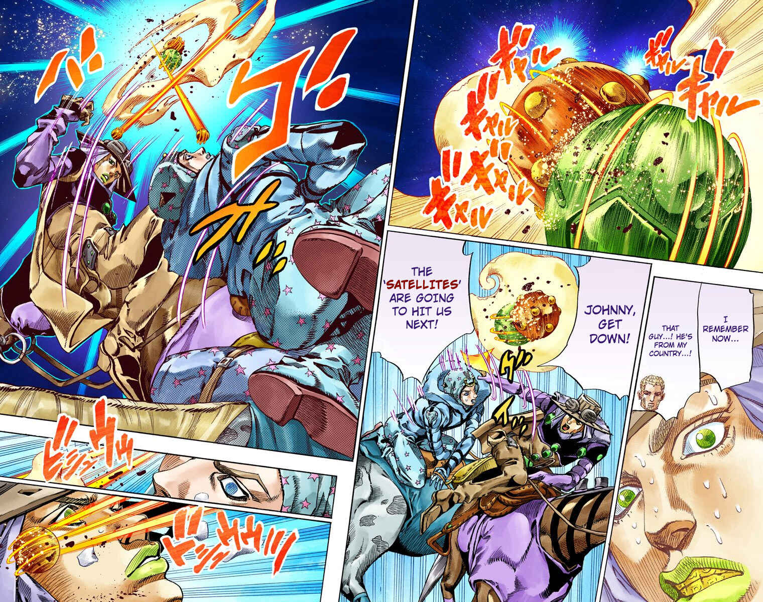 JoJo no Kimyou na Bouken: Part 7 - Steel Ball Run Color-ban Chapter 51 - Page 45