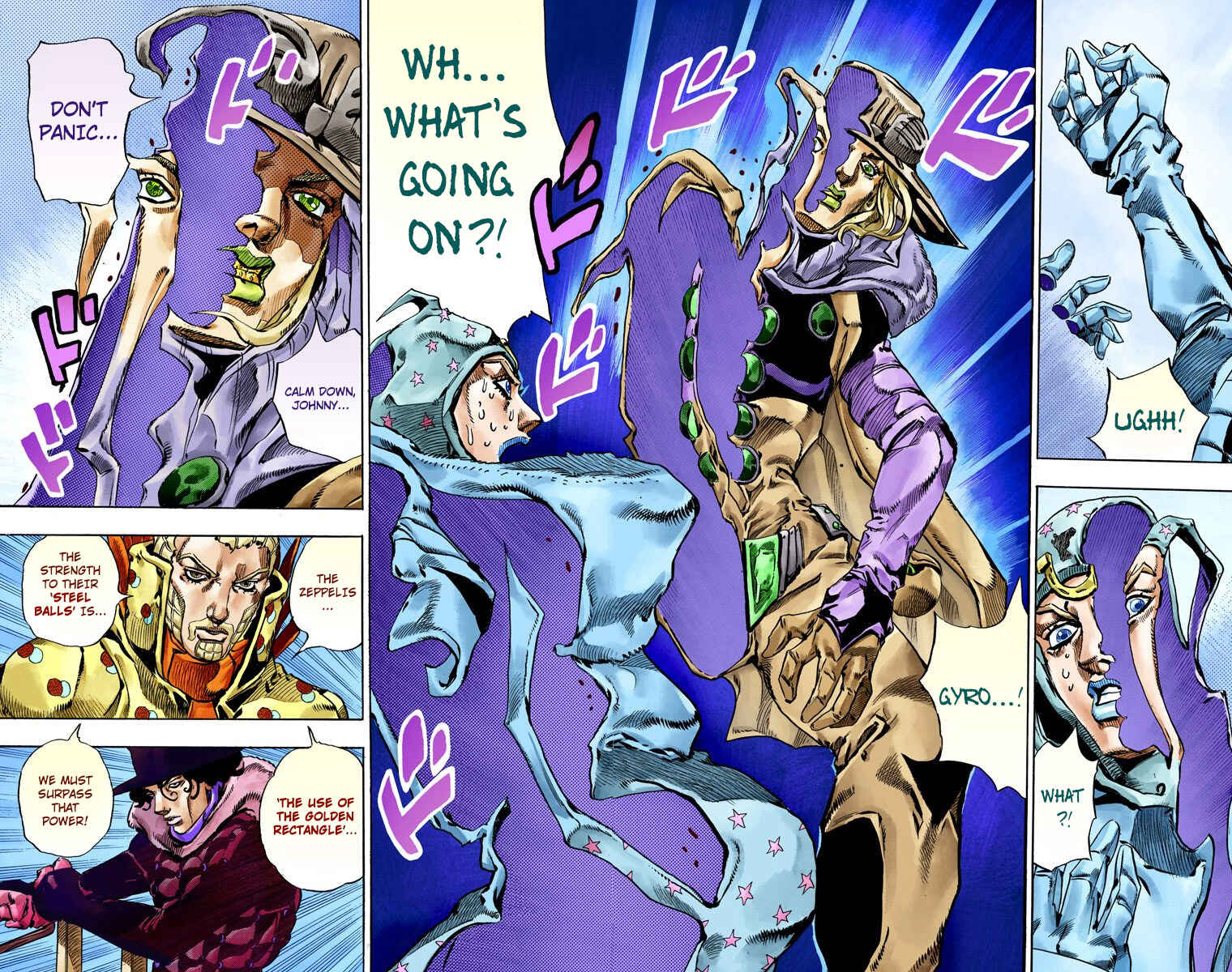 JoJo no Kimyou na Bouken: Part 7 - Steel Ball Run Color-ban Chapter 51 - Page 49