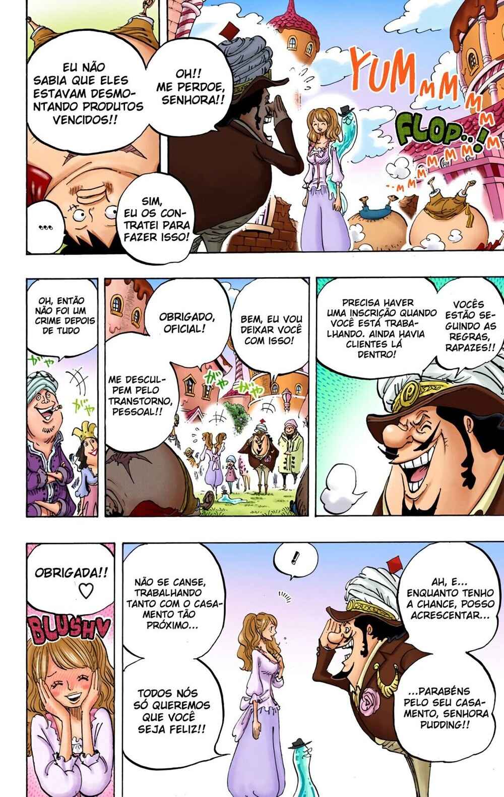 One Piece (Official Colored) Chapter 827 - Page 11