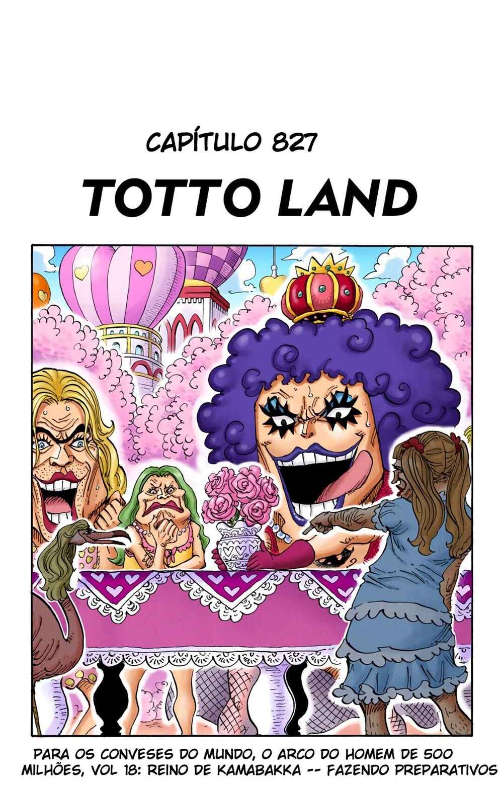 One Piece (Official Colored) Chapter 827 - Page 2