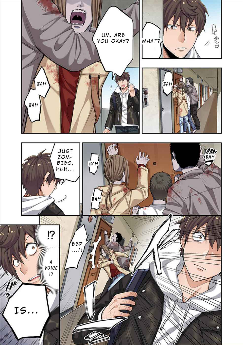 Zombie no Afureta Sekai Ore Dake ga Osowarenai Chapter 1 - Page 12