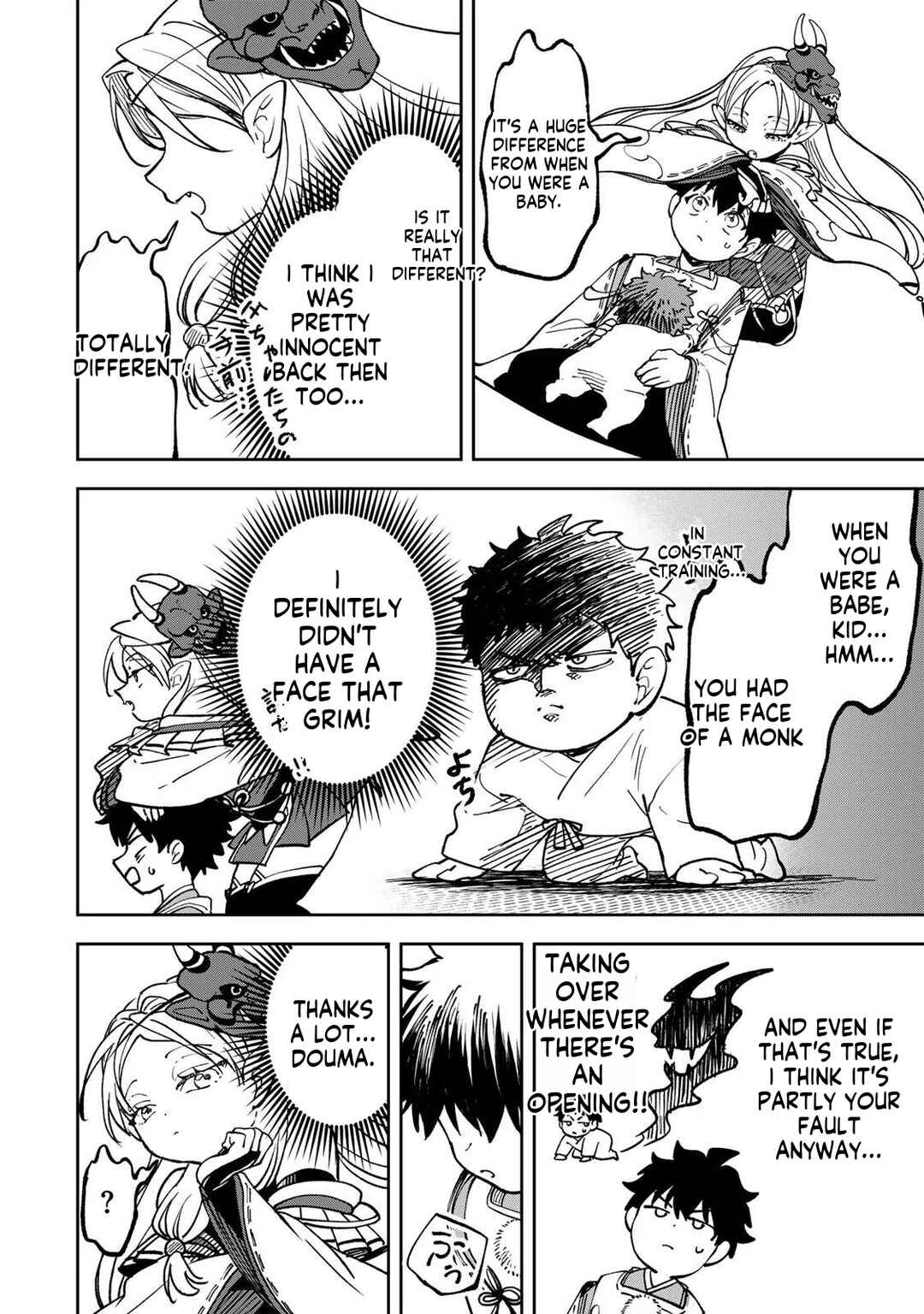Umareta Chokugo Kara Saikyou Akuryou to Nounai Batoru Shitetara Maryokuryou ga Sokutei Kanouiki wo Koetemashita ~Akutsuki no Ko no Kenkyo na Hadou~ Chapter 4 - Page 3