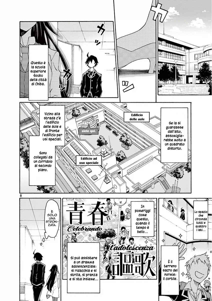 Yahari Ore no Seishun Love Come wa Machigatteiru @comic Chapter 1 - Page 11