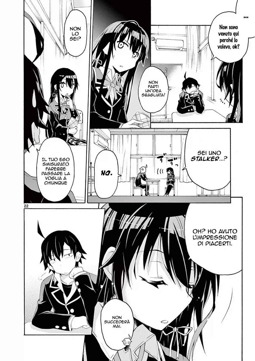 Yahari Ore no Seishun Love Come wa Machigatteiru @comic Chapter 1 - Page 24