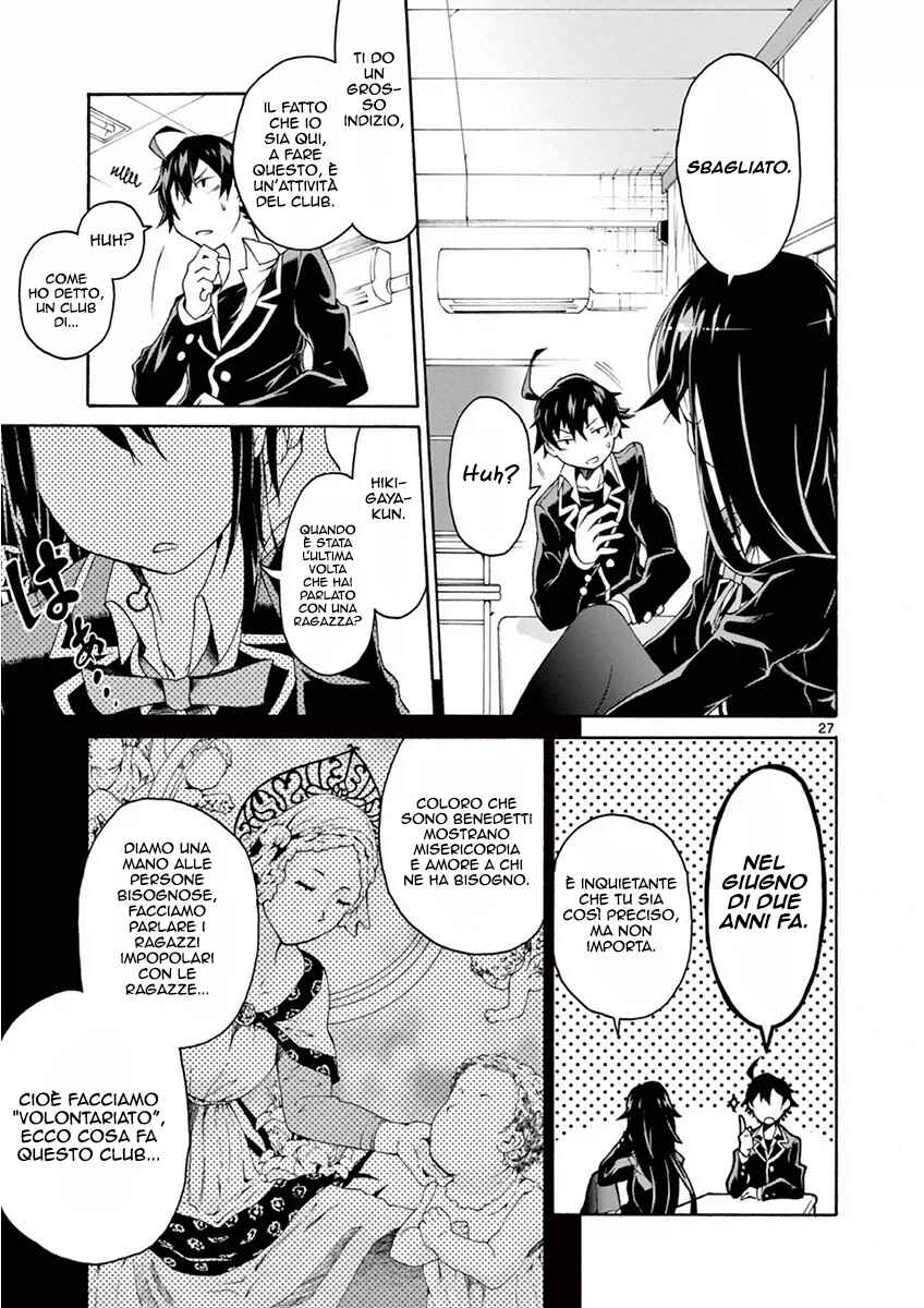 Yahari Ore no Seishun Love Come wa Machigatteiru @comic Chapter 1 - Page 29