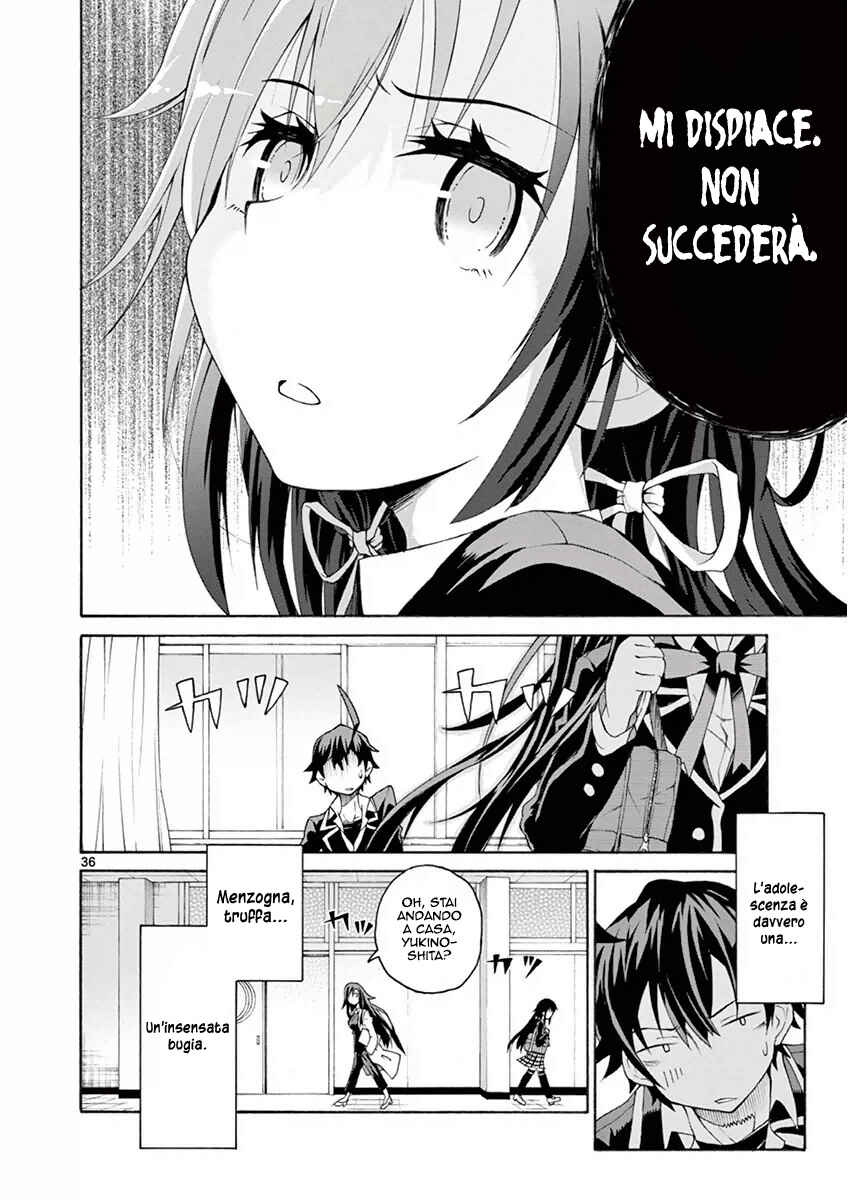 Yahari Ore no Seishun Love Come wa Machigatteiru @comic Chapter 1 - Page 38
