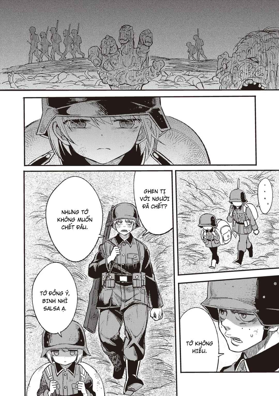 TS Eiseihei-san no Senjou Nikki Chapter 4 - Page 25