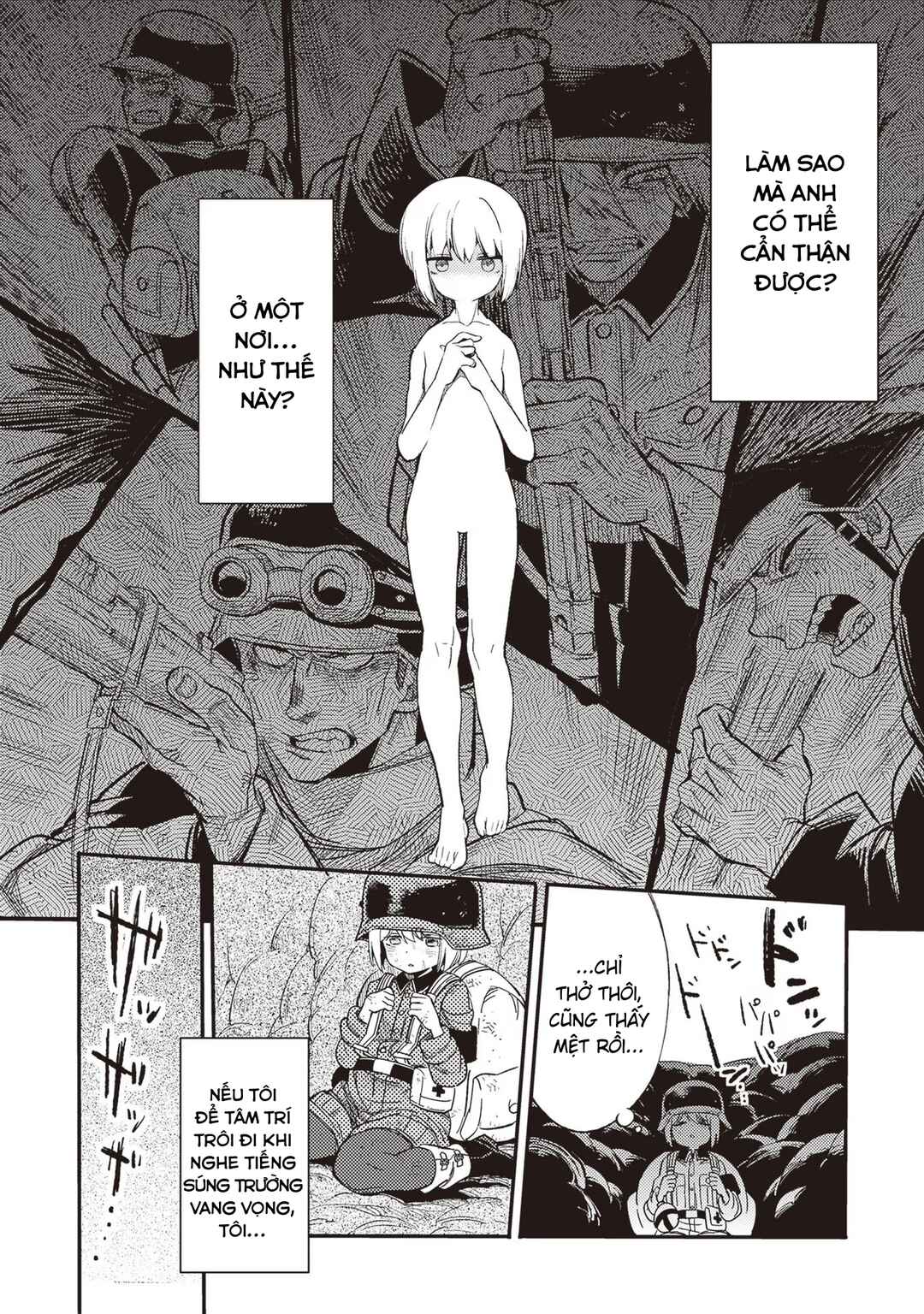 TS Eiseihei-san no Senjou Nikki Chapter 4 - Page 9