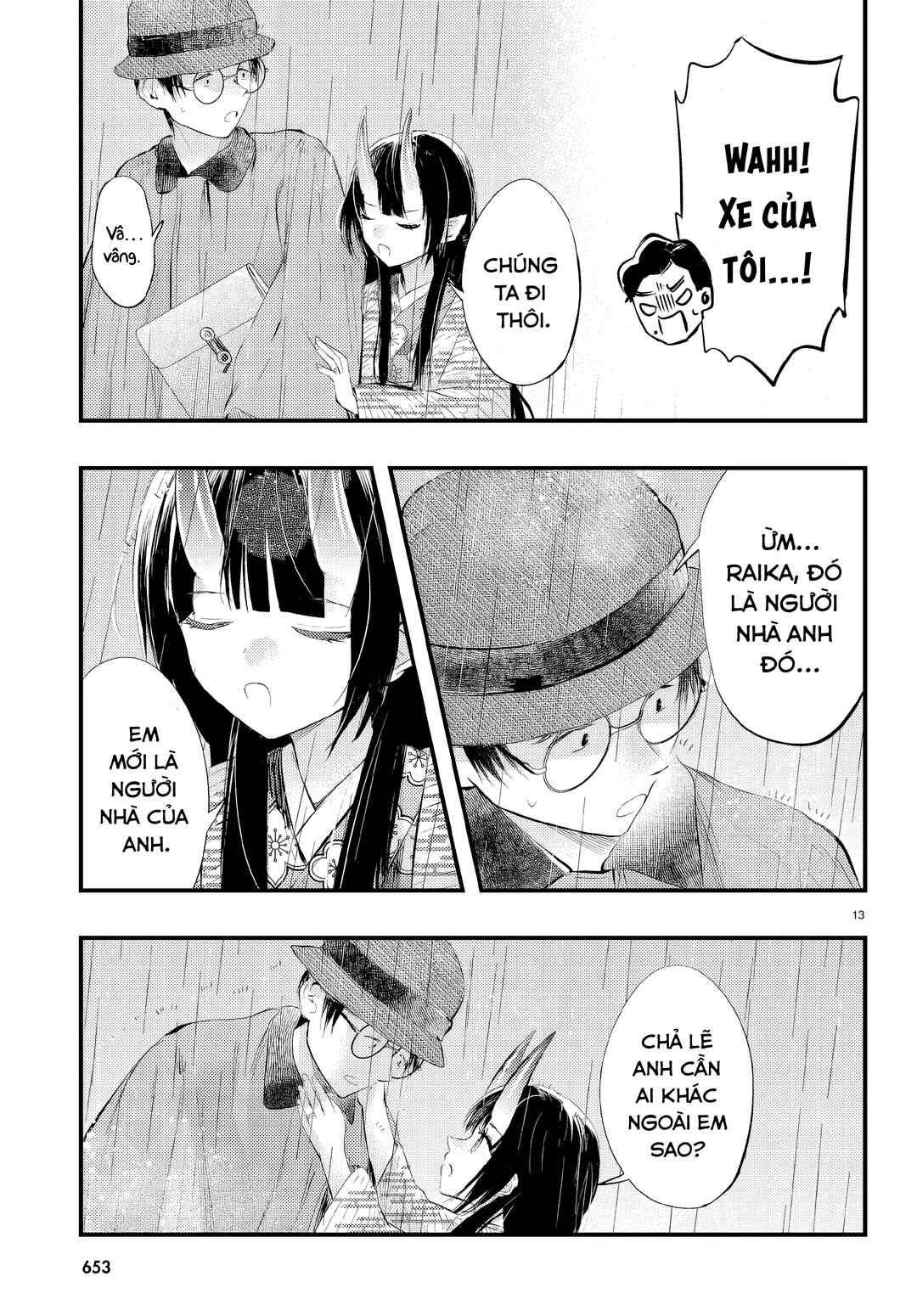 Tsuma no Kigen de Tenkou ga Kawaru Hanashi Chapter 7 - Page 14
