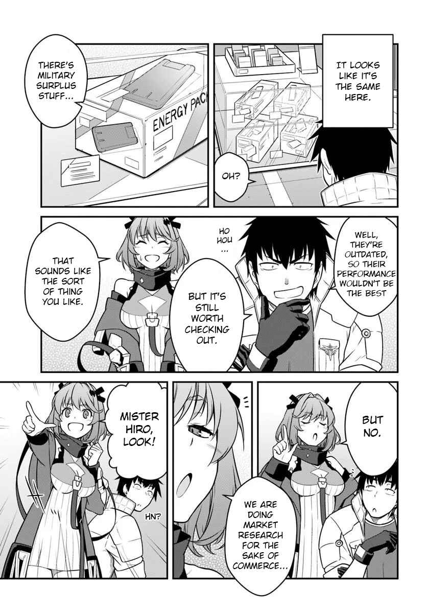 Mezametara Saikyou Soubi to Uchuusen-mochi datta node, Ikkodate Mezashite Youhei to shite Jiyuu ni Ikitai Chapter 56.1 - Page 9