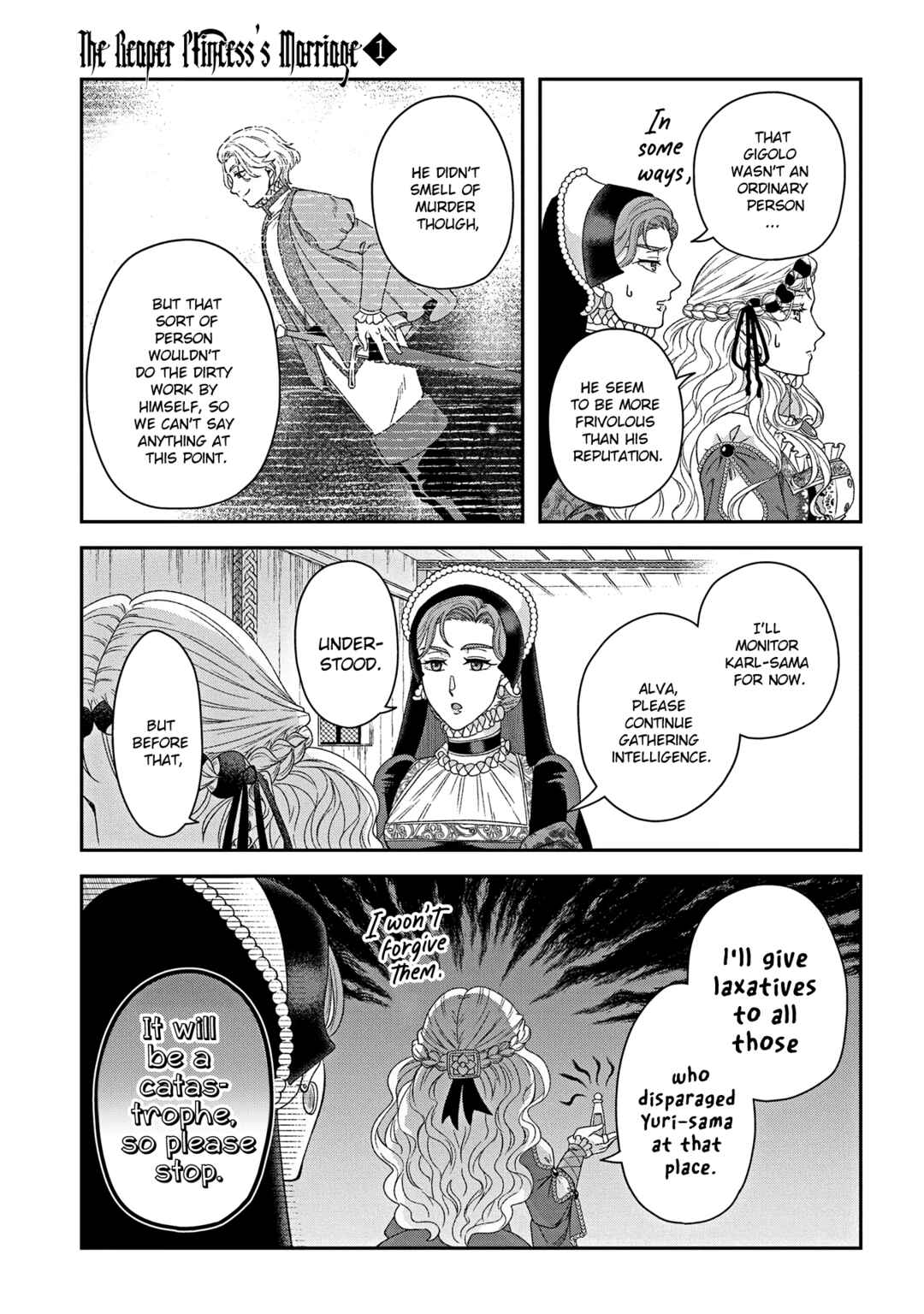 Shinigami Koujo no Kekkon Chapter 4 - Page 15