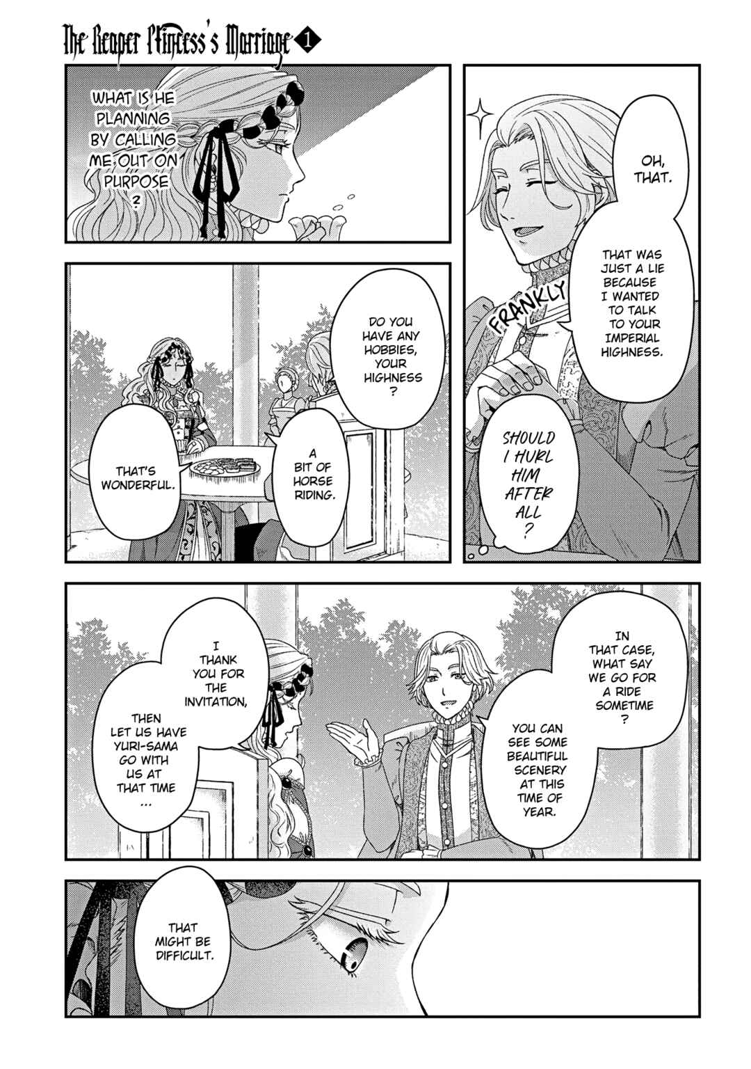 Shinigami Koujo no Kekkon Chapter 4 - Page 17