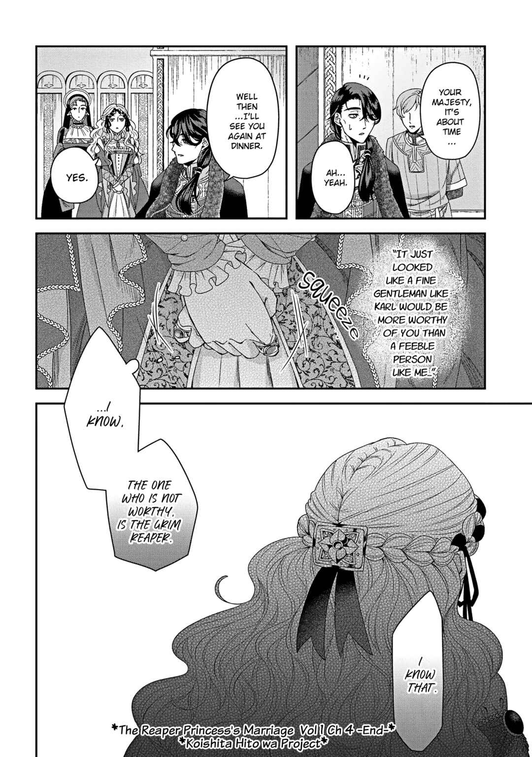 Shinigami Koujo no Kekkon Chapter 4 - Page 38