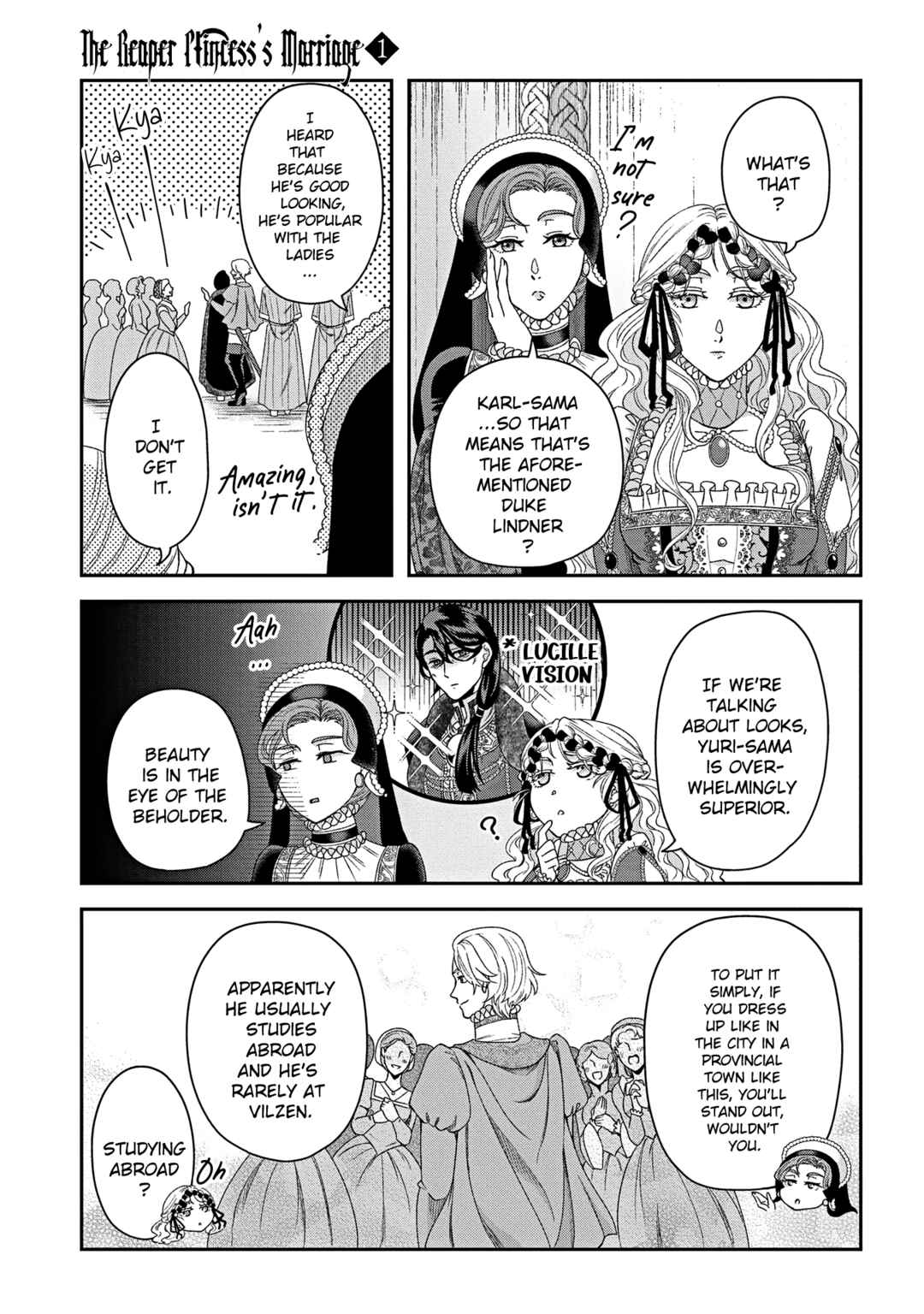 Shinigami Koujo no Kekkon Chapter 4 - Page 7