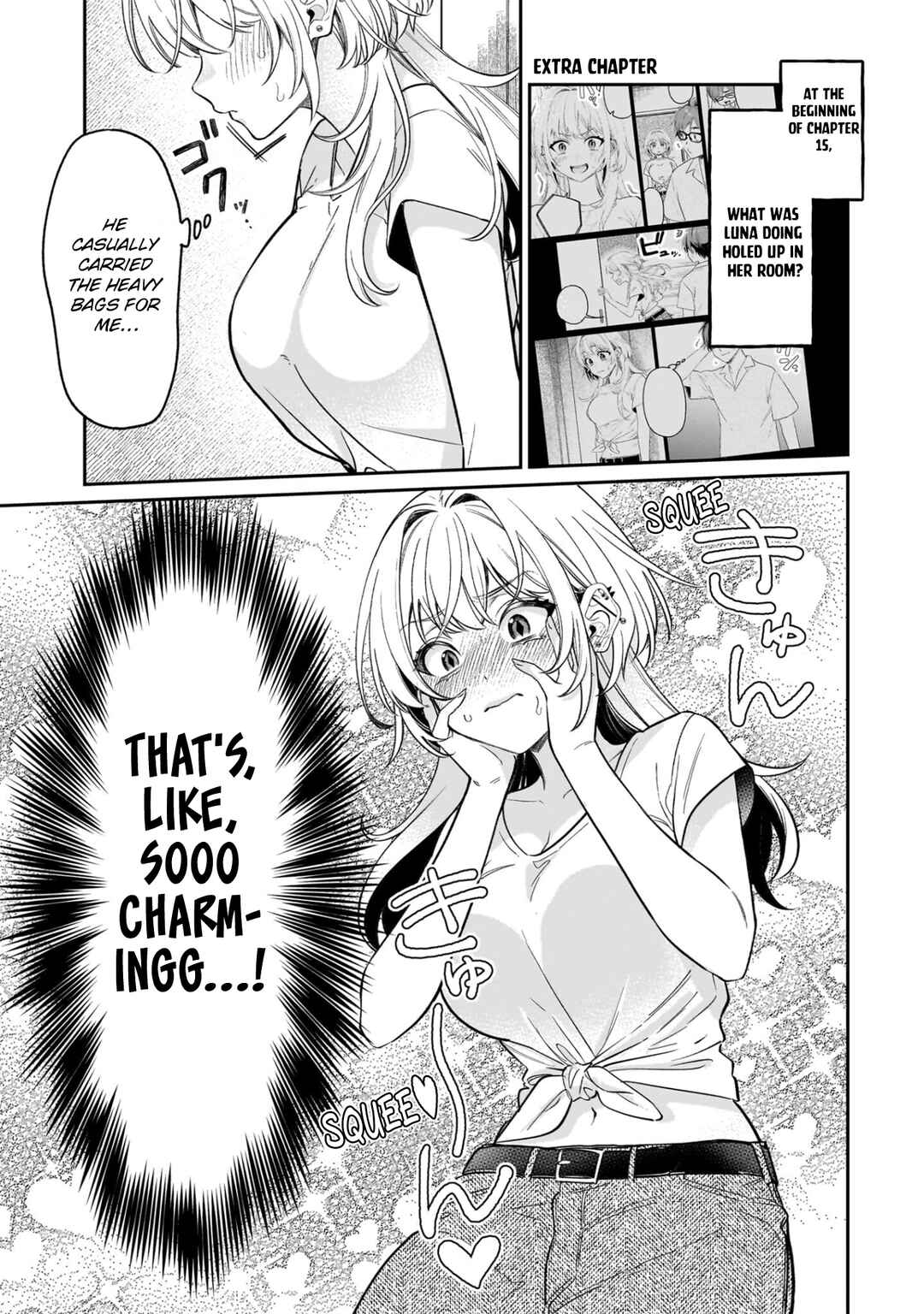 Kuse Tsuyo Kanojo wa Toko ni Izanau Chapter 15.6 - Page 1