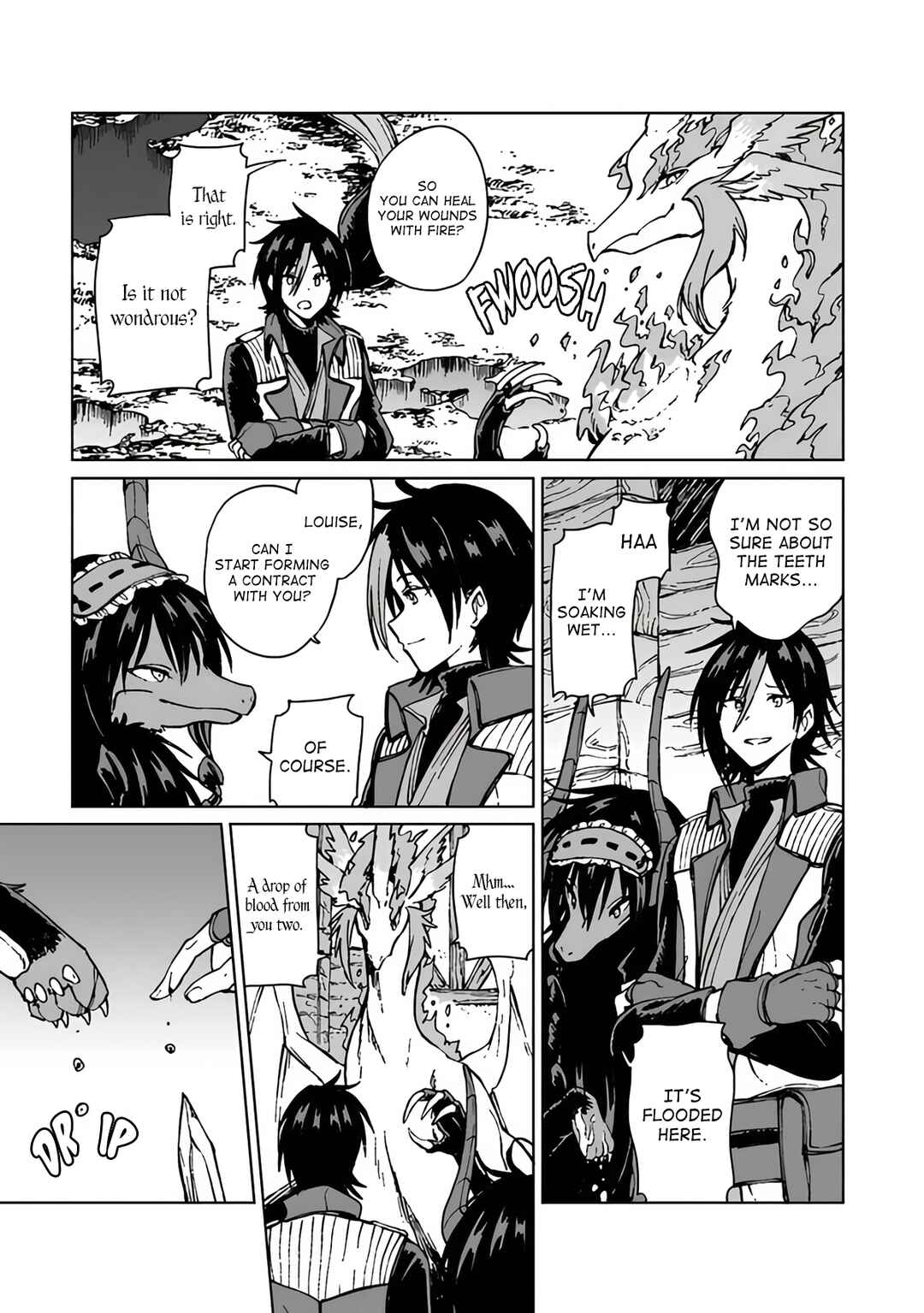 S-kyuu Guild wo Tsuihousareta kedo, Jitsu wa Ore dake Dragon no Kotoba ga Wakaru no de, Kidzuita Toki ni wa Ryuu Kishi no Chouten wo Kiwametemashita. Chapter 13 - Page 4