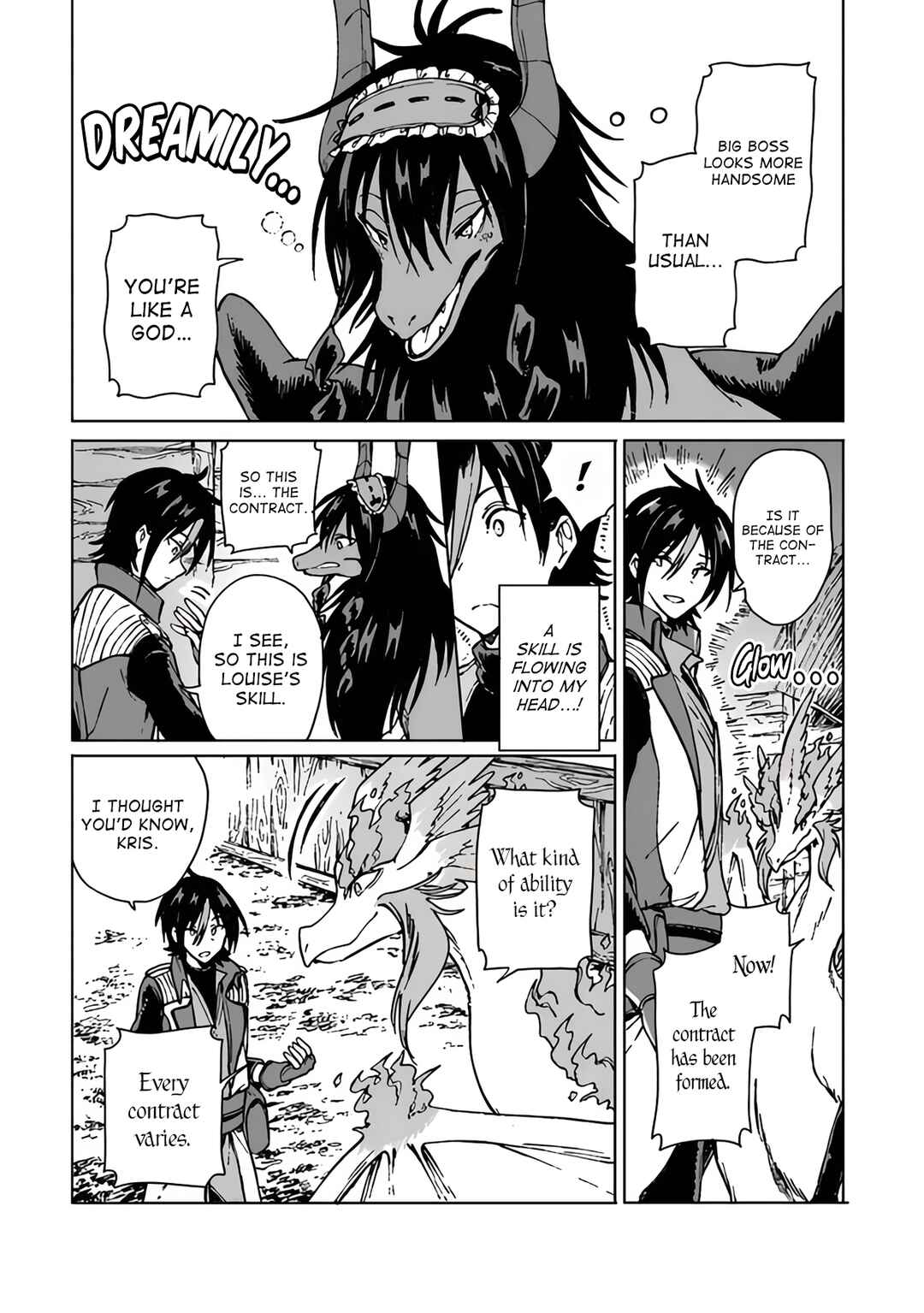 S-kyuu Guild wo Tsuihousareta kedo, Jitsu wa Ore dake Dragon no Kotoba ga Wakaru no de, Kidzuita Toki ni wa Ryuu Kishi no Chouten wo Kiwametemashita. Chapter 13 - Page 6
