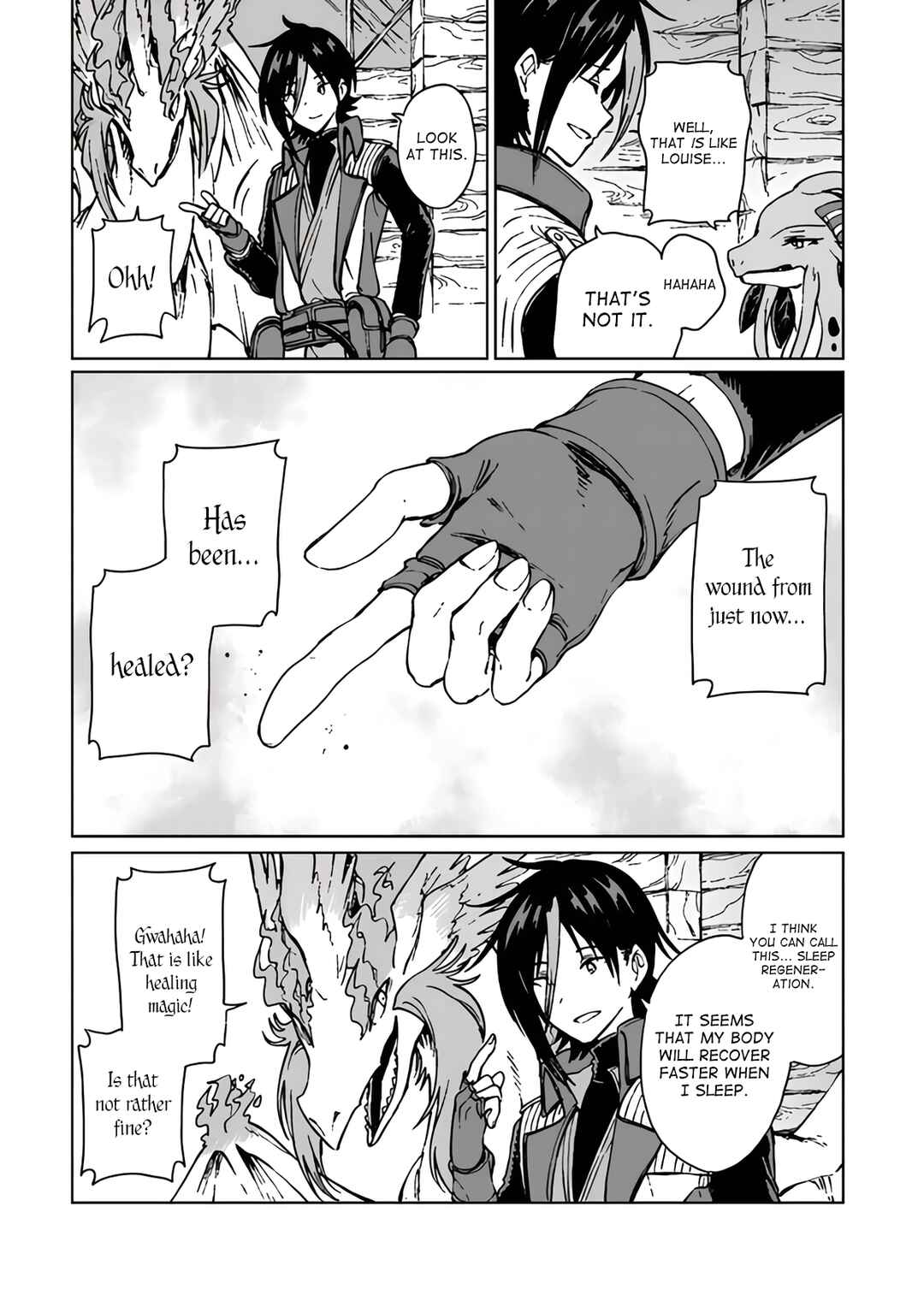 S-kyuu Guild wo Tsuihousareta kedo, Jitsu wa Ore dake Dragon no Kotoba ga Wakaru no de, Kidzuita Toki ni wa Ryuu Kishi no Chouten wo Kiwametemashita. Chapter 13 - Page 8