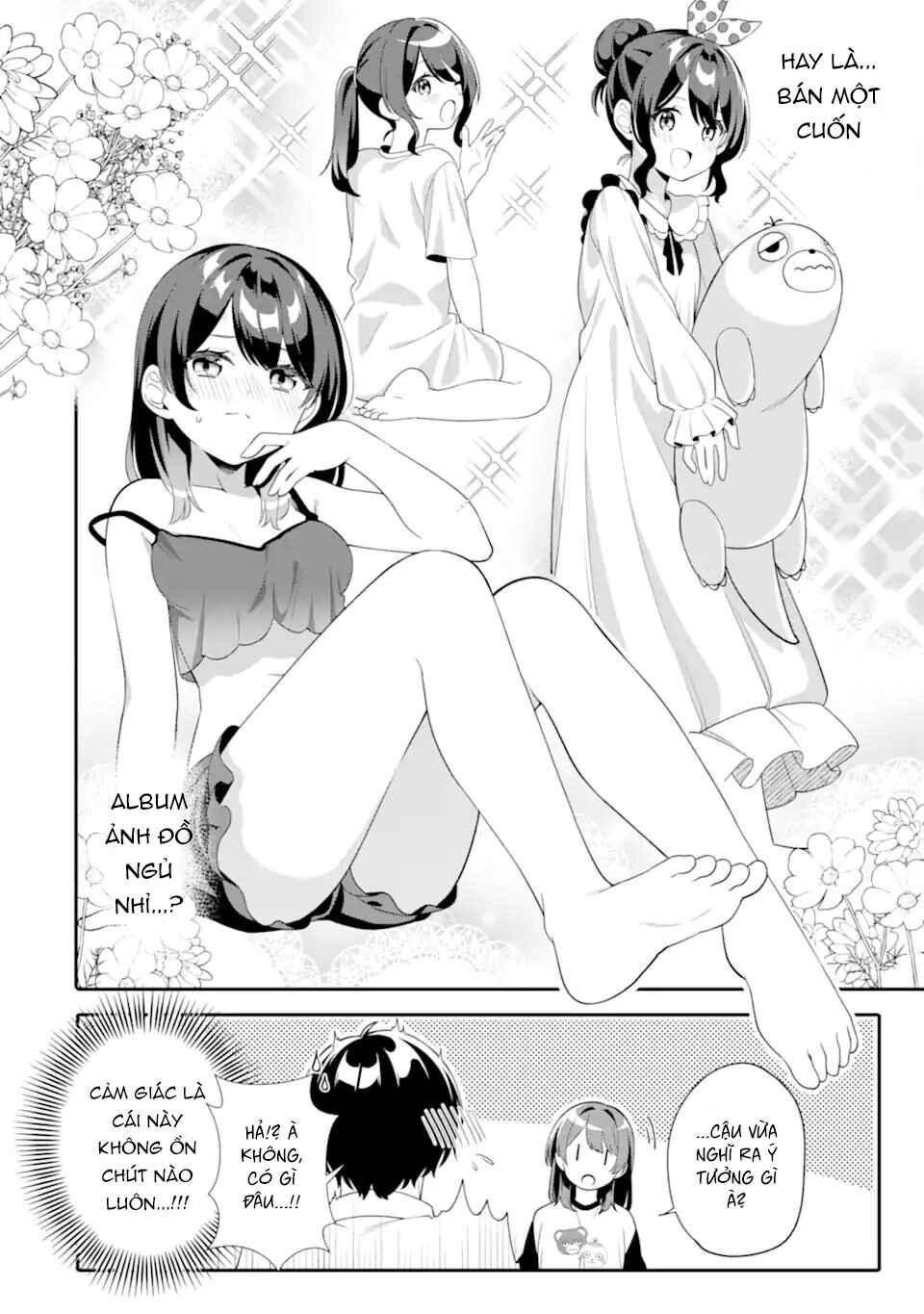 Muboubi Kawaii Pajama Sugata no Bishoujo to Heya de Futarikiri Chapter 9.1 - Page 10