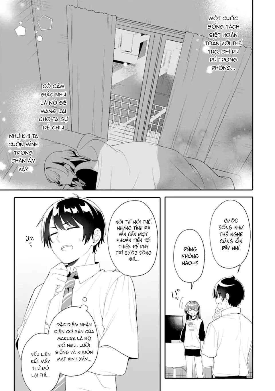 Muboubi Kawaii Pajama Sugata no Bishoujo to Heya de Futarikiri Chapter 9.1 - Page 9