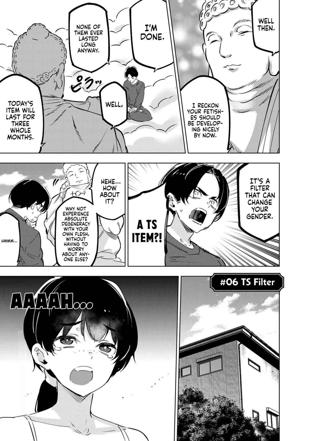 Hotokesama Kara Ecchi Item wo Morau Chapter 6 - Page 1