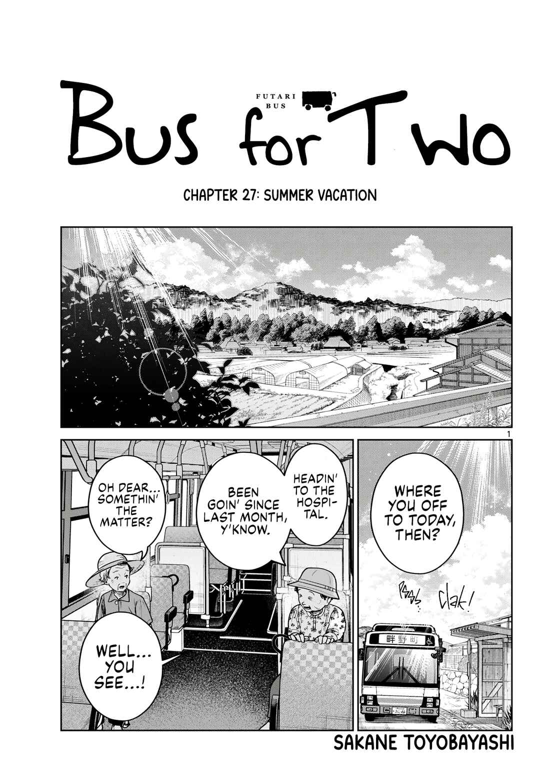 Futari Bus Chapter 27 - Page 1