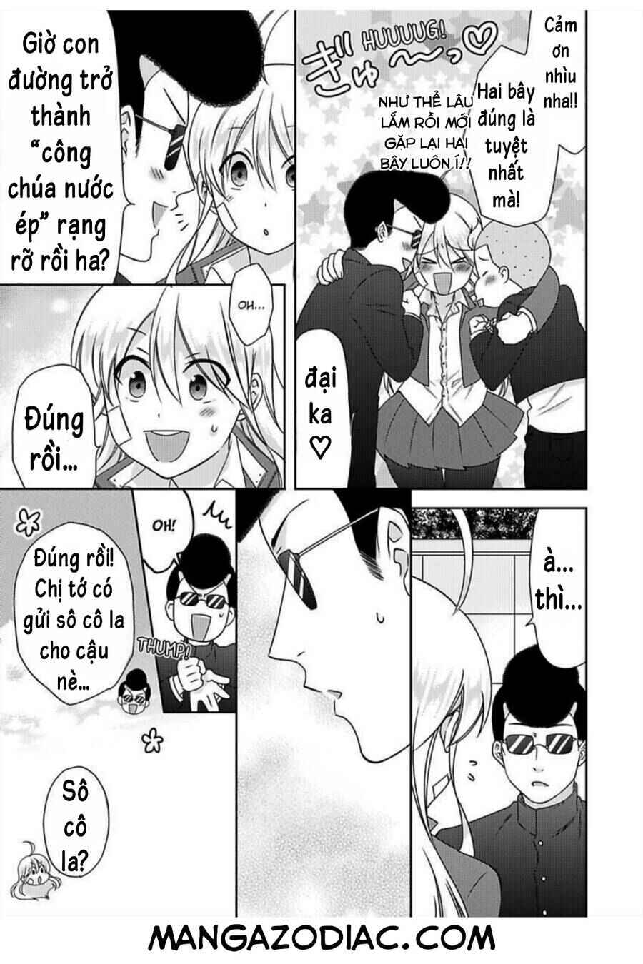 Nyotaika Yankee Gakuen ☆ Ore no Hajimete, Nerawaretemasu. Chapter 37 - Page 14