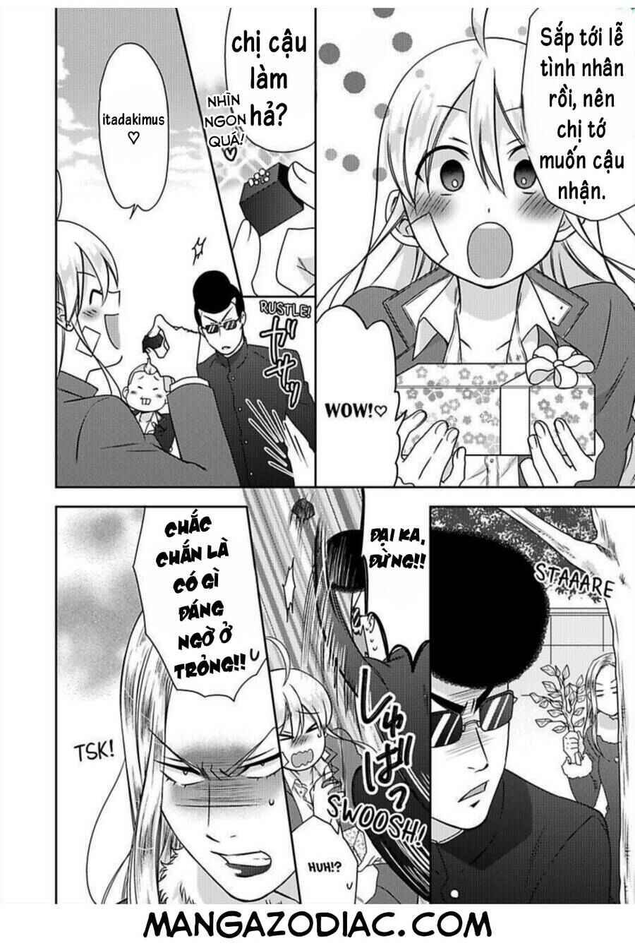 Nyotaika Yankee Gakuen ☆ Ore no Hajimete, Nerawaretemasu. Chapter 37 - Page 15