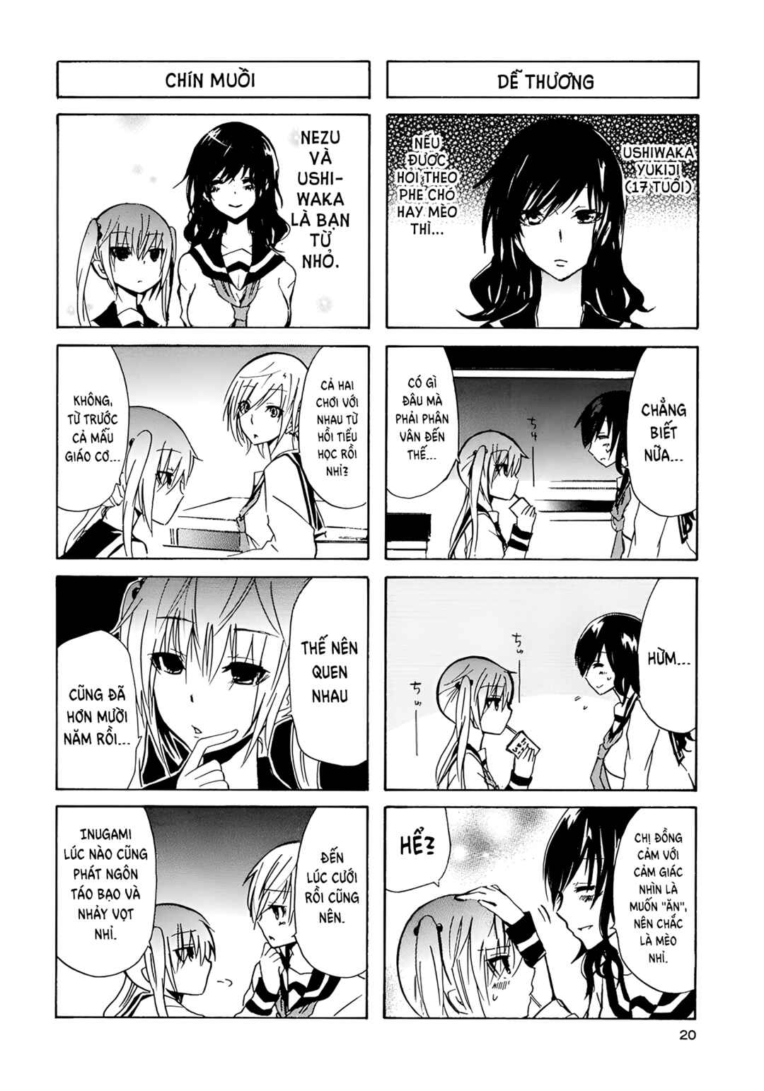 Inugami-san to Nekoyama-san Chapter 13 - Page 3