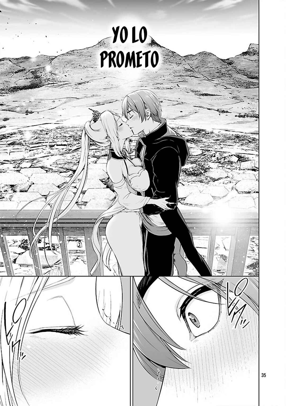 Isekai H Eiyuuden: Bishoujo Senshi-tachi wa Saikyou Gunshi no Muchana Onegai ni Sakaraenai Chapter 3 - Page 35