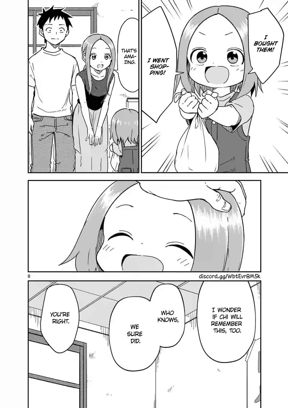 Karakai Jouzu no (Moto) Takagi-san Chapter 291 - Page 8