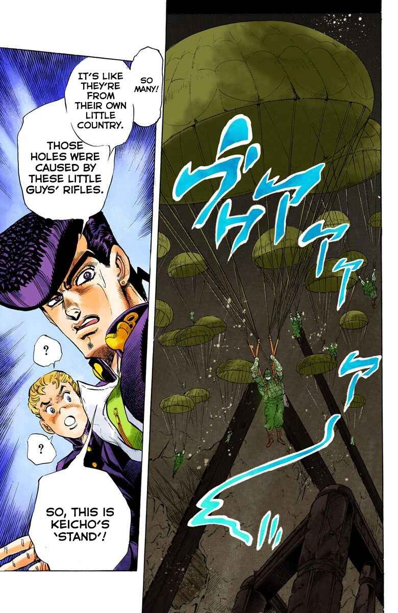 JoJo no Kimyou na Bouken: Part 4 - Diamond wa Kudakenai Color-ban Chapter 13 - Page 10