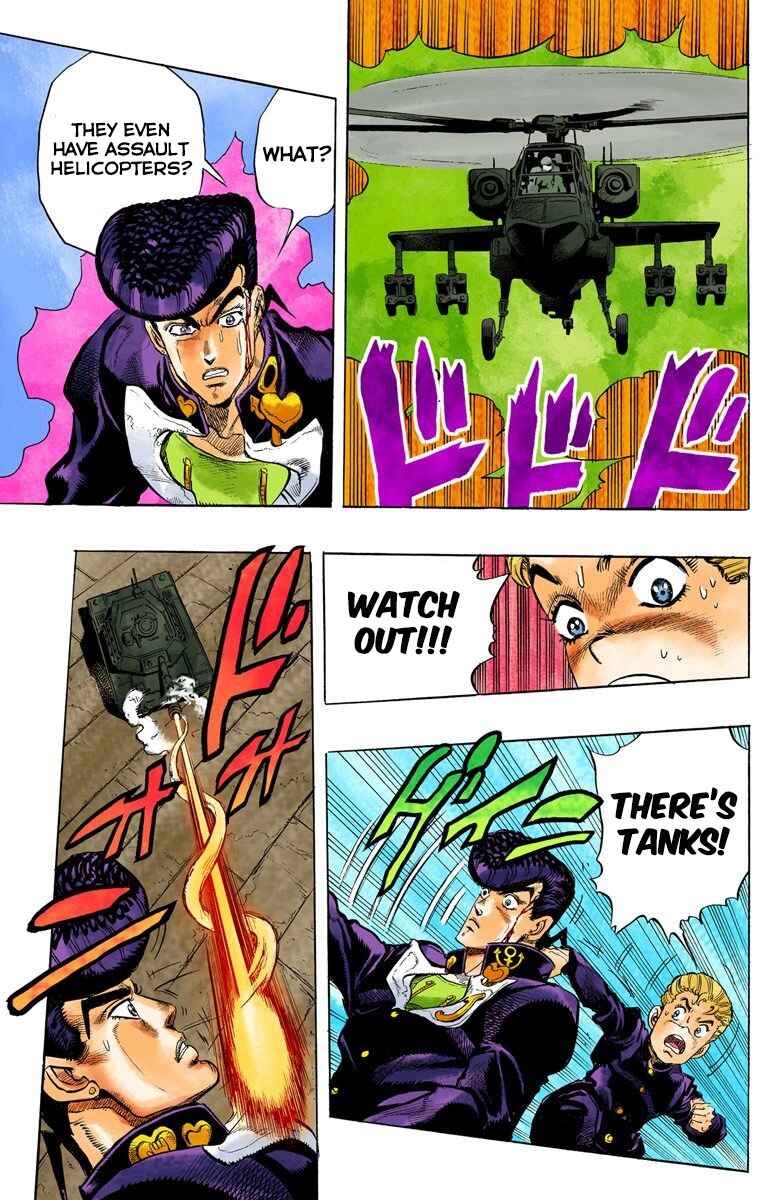 JoJo no Kimyou na Bouken: Part 4 - Diamond wa Kudakenai Color-ban Chapter 13 - Page 18