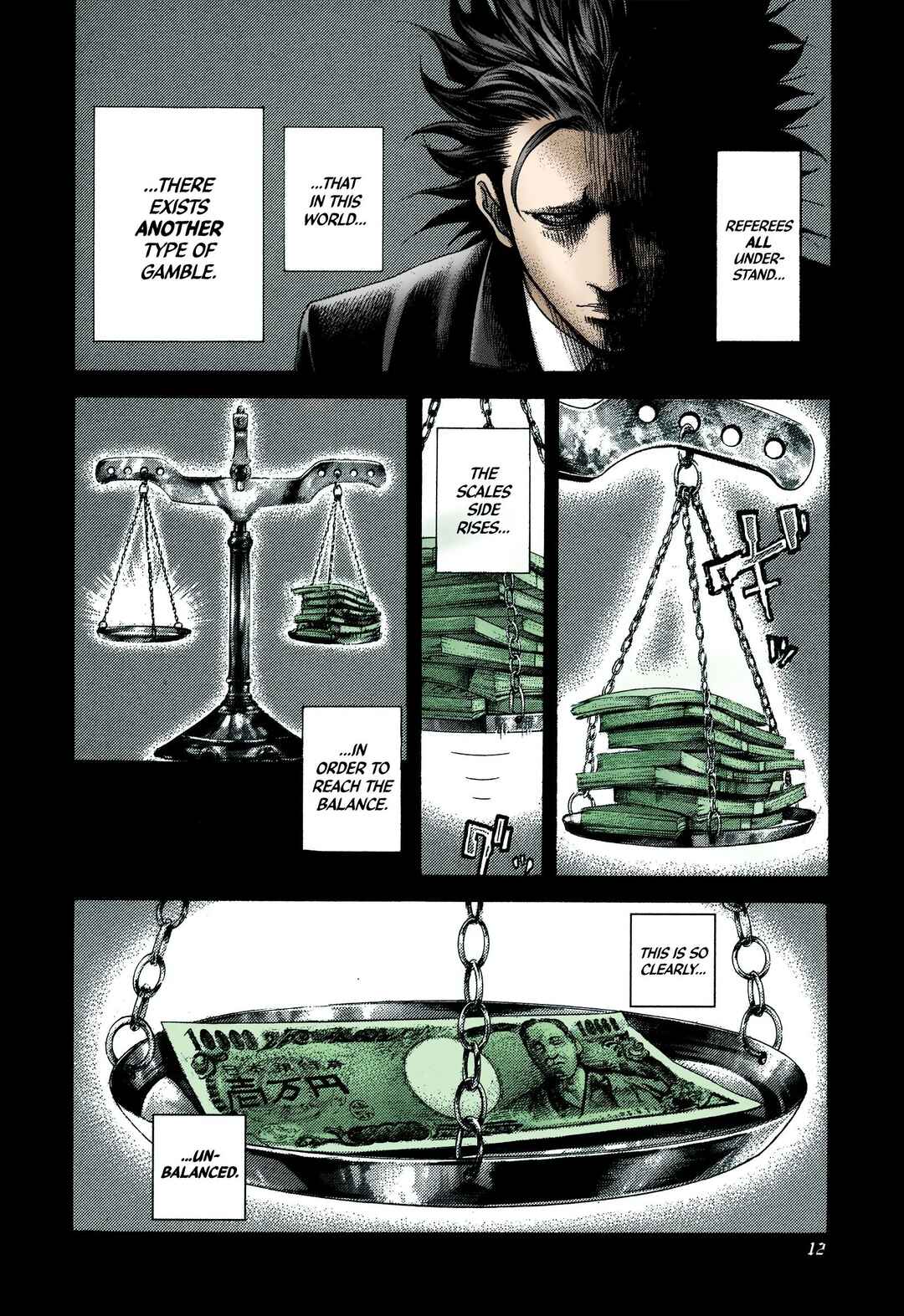 Usogui (Fan Colored) Chapter 473 - Page 8