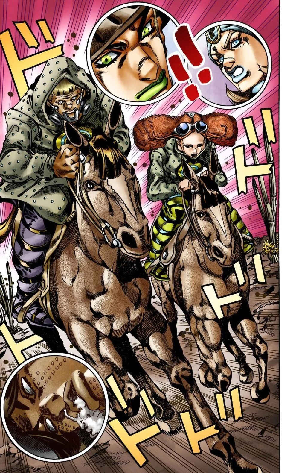 JoJo no Kimyou na Bouken: Part 7 - Steel Ball Run Color-ban Chapter 15 - Page 27