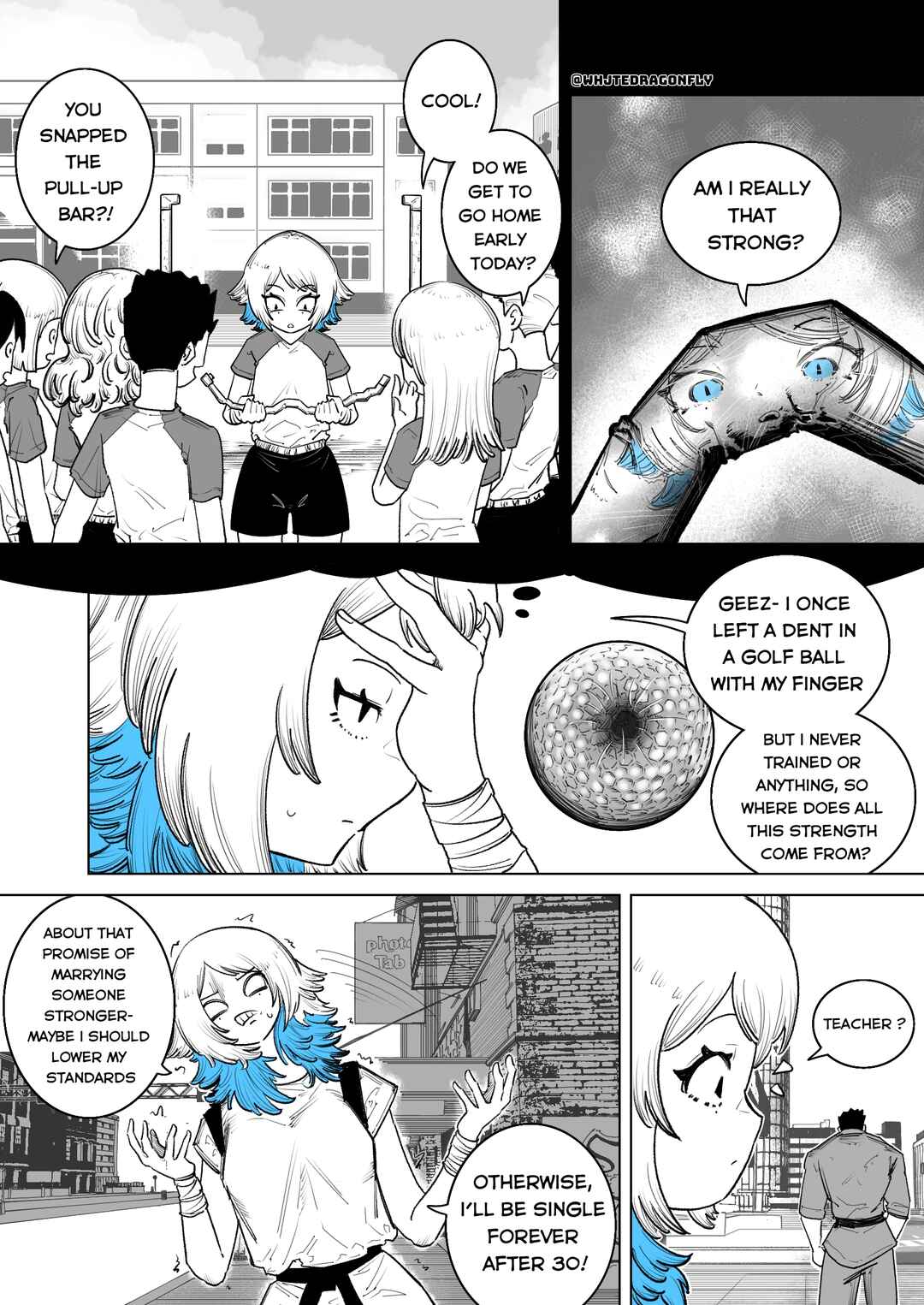Azure Wants to Turn Me into the Ideal BF Chapter 6 - Page 2