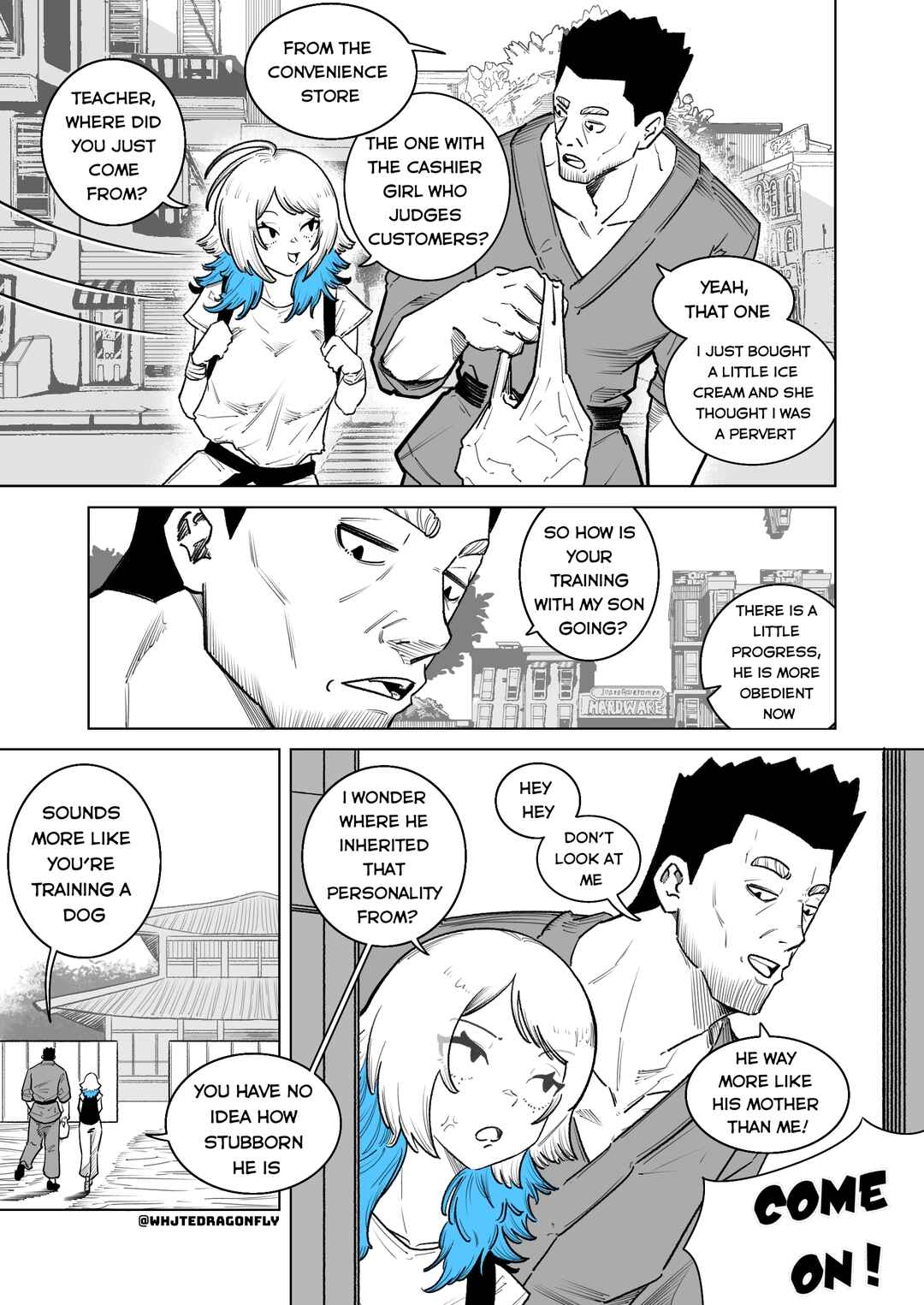 Azure Wants to Turn Me into the Ideal BF Chapter 6 - Page 3