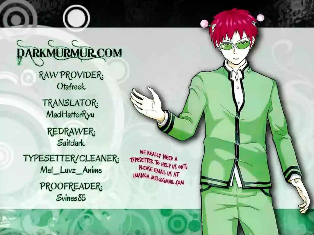 The Disastrous Life of Saiki K. Chapter 19 - Page 22