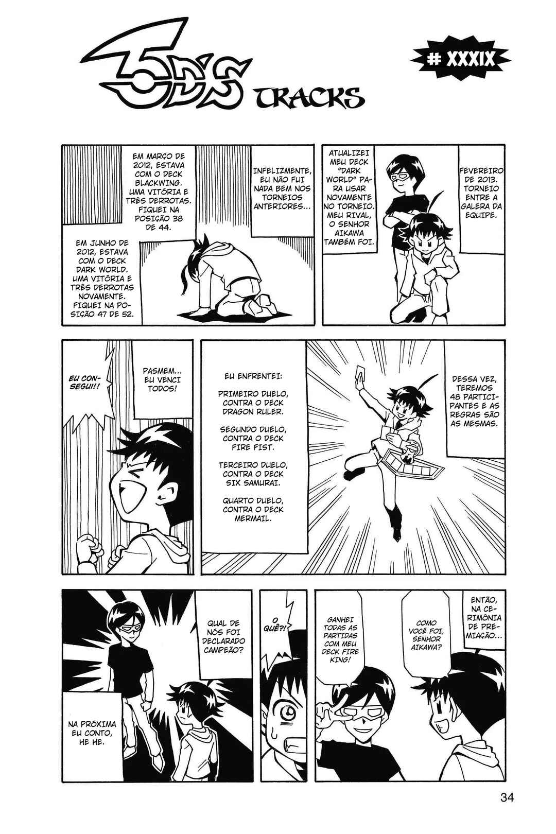 Yu☆Gi☆Oh! 5D's Chapter 40 - Page 34
