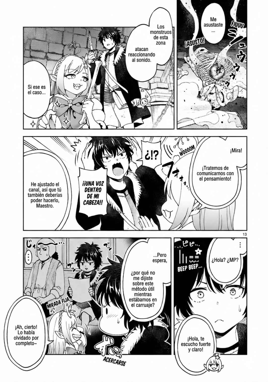 Kashita Maryoku wa "Ribobarai" de Kyousei Choushuu ~Youzumi to Party Tsuihousareta Ore wa, Kawaii Support Yousei to Issho ni Toritateta Maryoku wo Unyou shite Saikyou wo Mezasu.~ Chapter 7 - Page 13