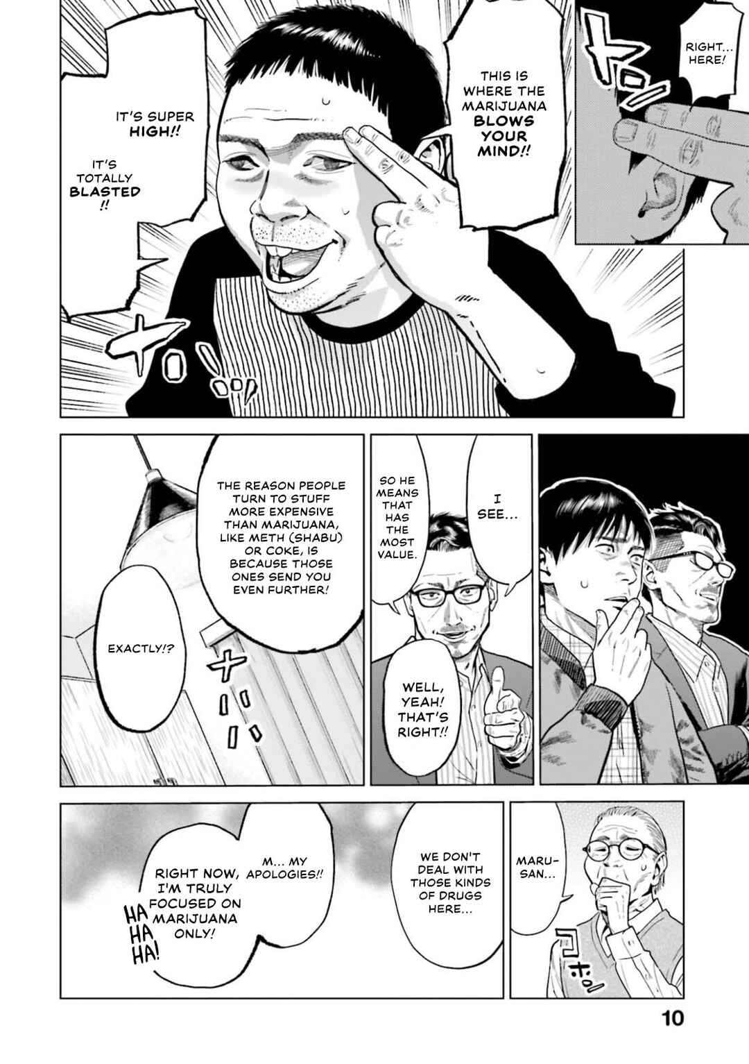 Toukyou Cannabis Tokku: Taimaou to Yobareta Otoko Chapter 8 - Page 8