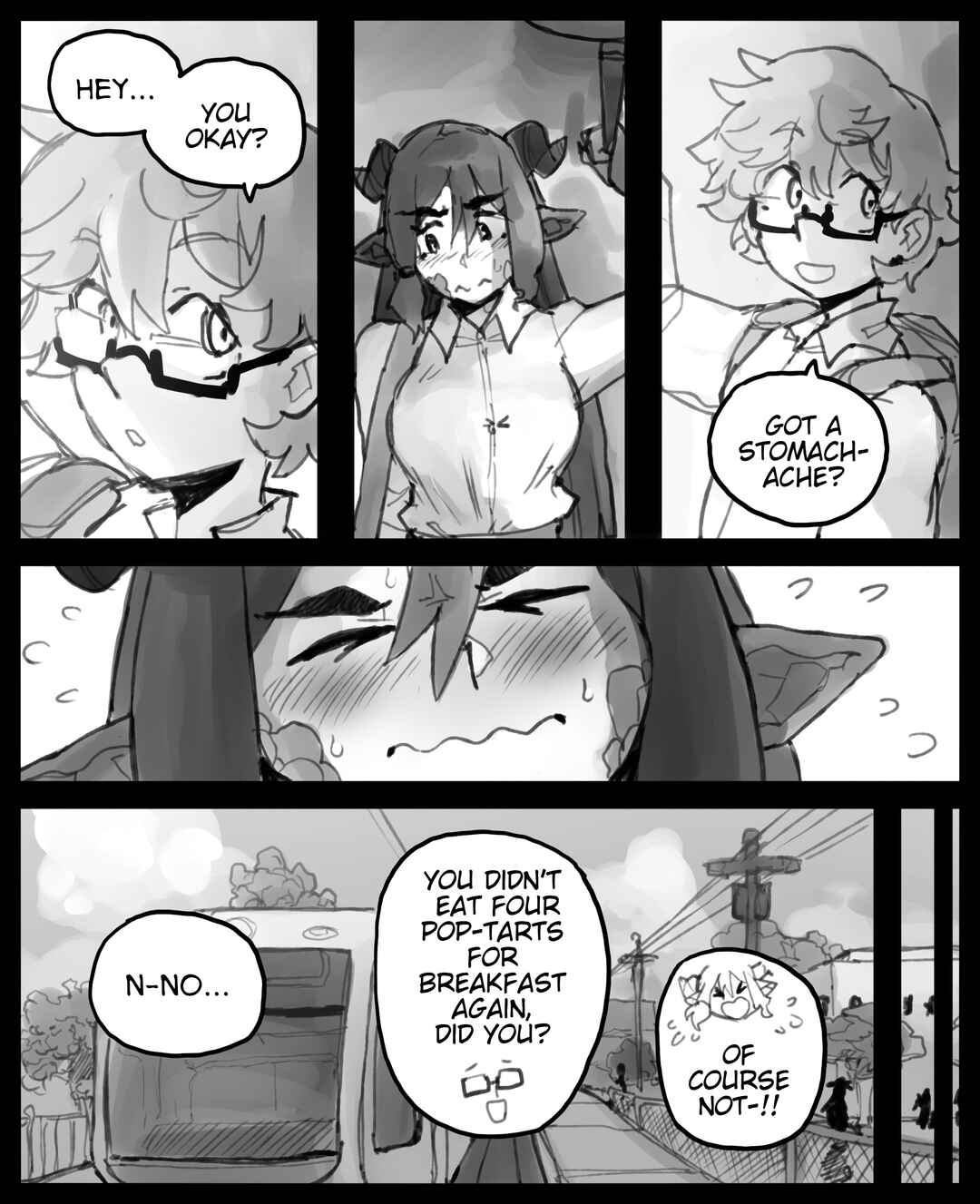 My Childhood Friend Is A Dragon Who's Embarrassed About the Size Of Her Tail Chapter 12 - Page 3