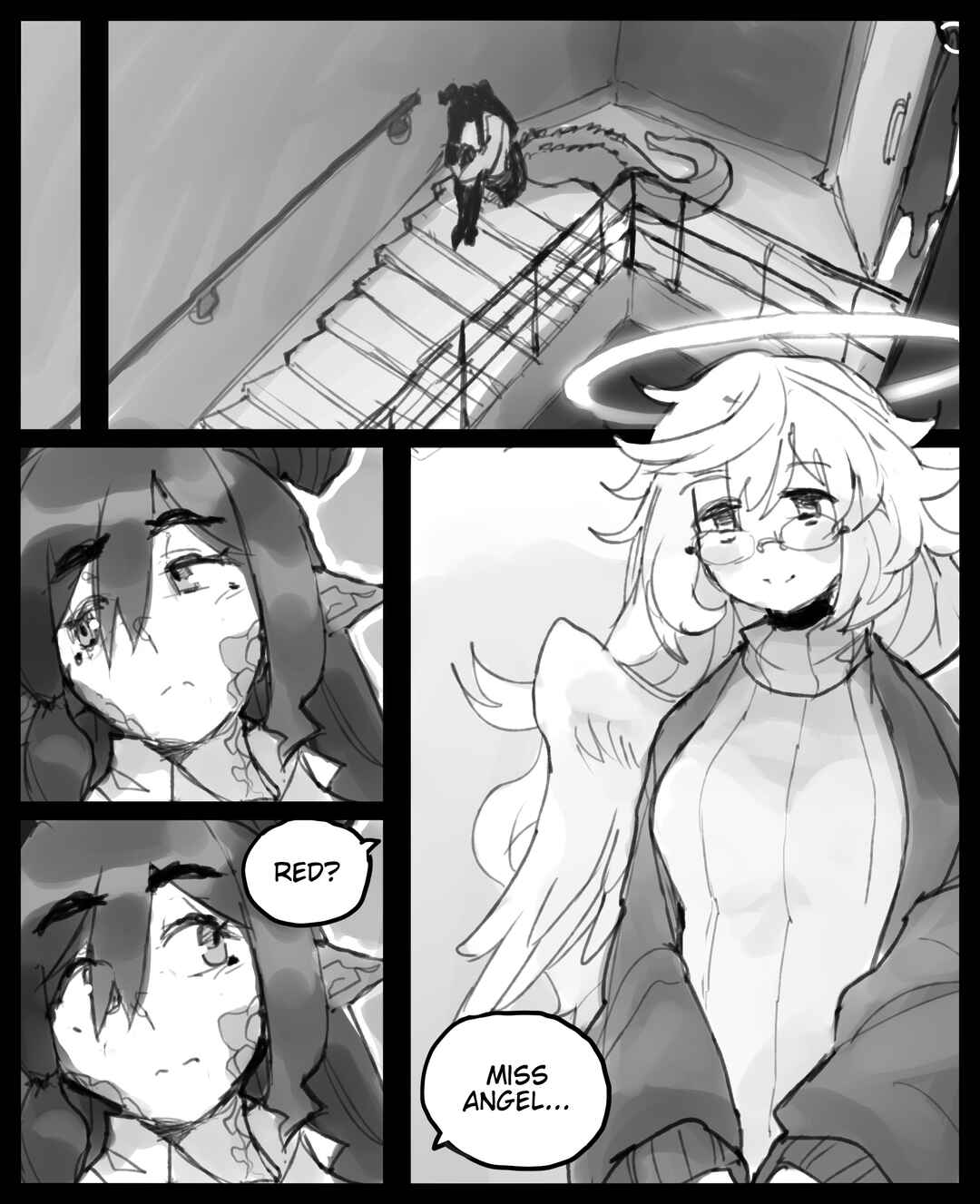 My Childhood Friend Is A Dragon Who's Embarrassed About the Size Of Her Tail Chapter 12 - Page 4