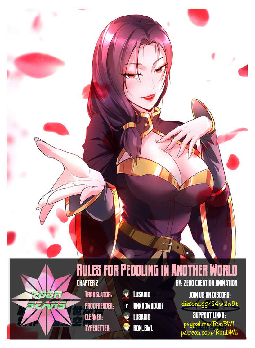 Rules for Peddling in Another World Chapter 2 - Page 1